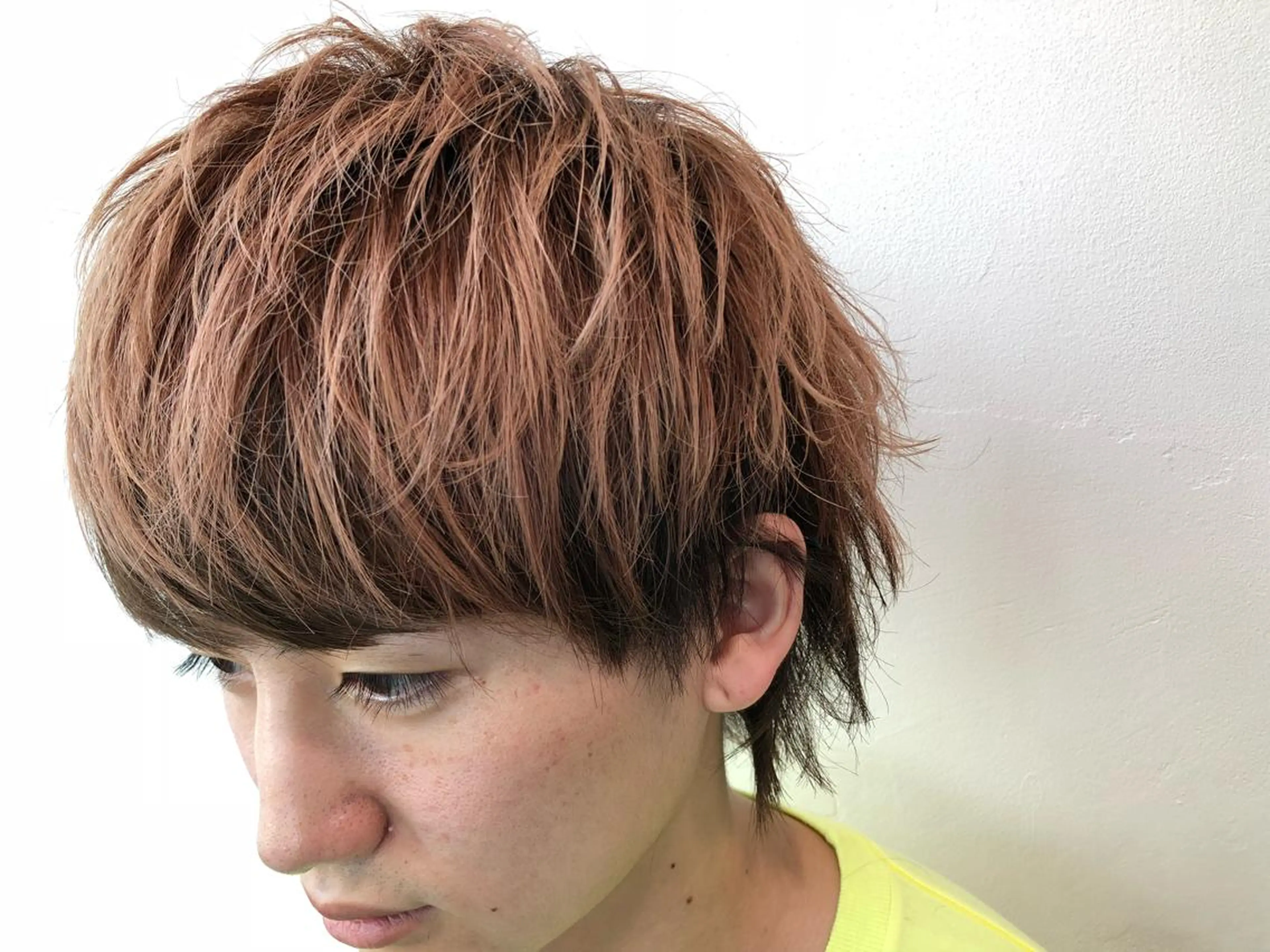 カラー BABY 艶髪暗髪ヘア💖達人のヘアスタイル