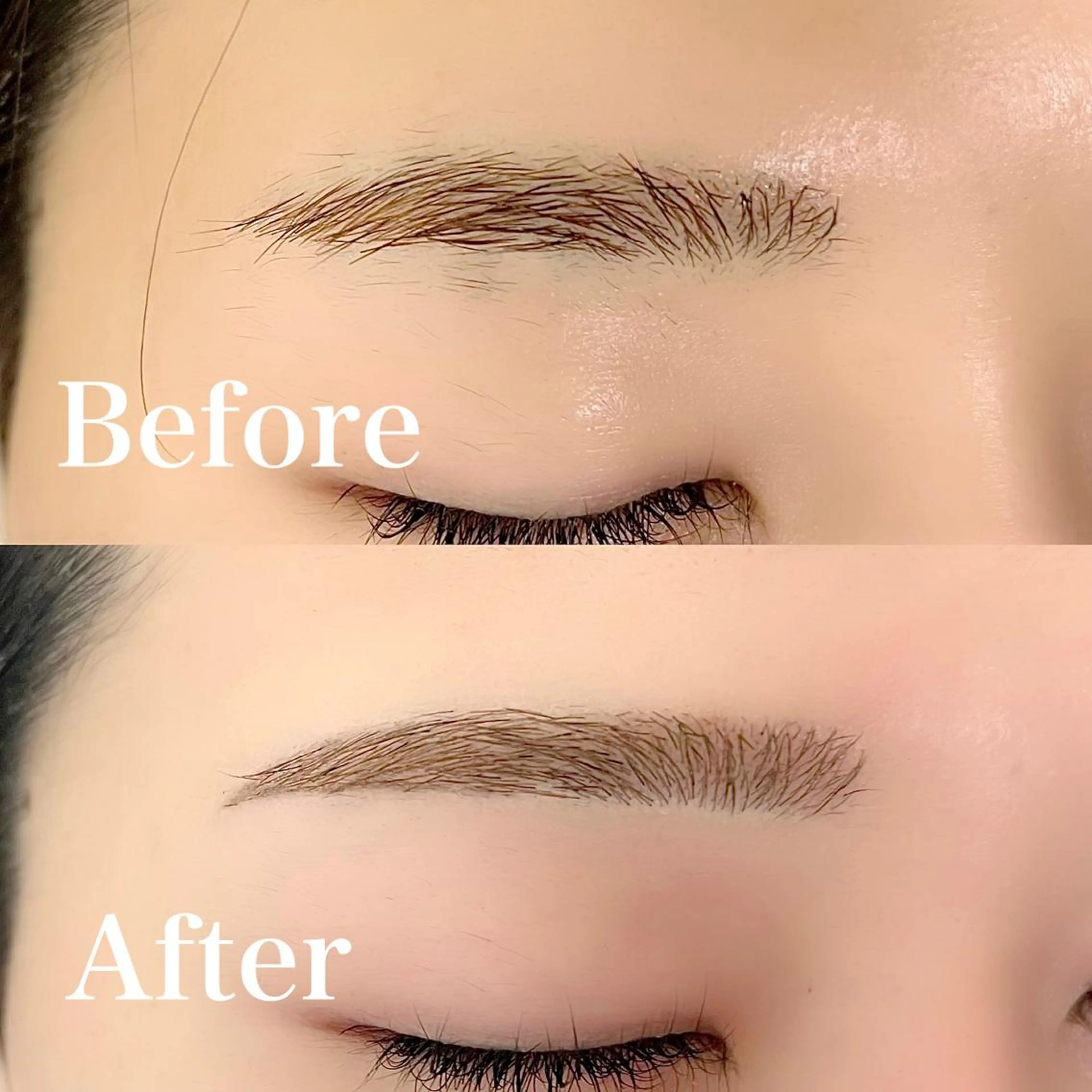 アイブロウ☆眉ワックス☆スタイリングお仕上げ♪の写真