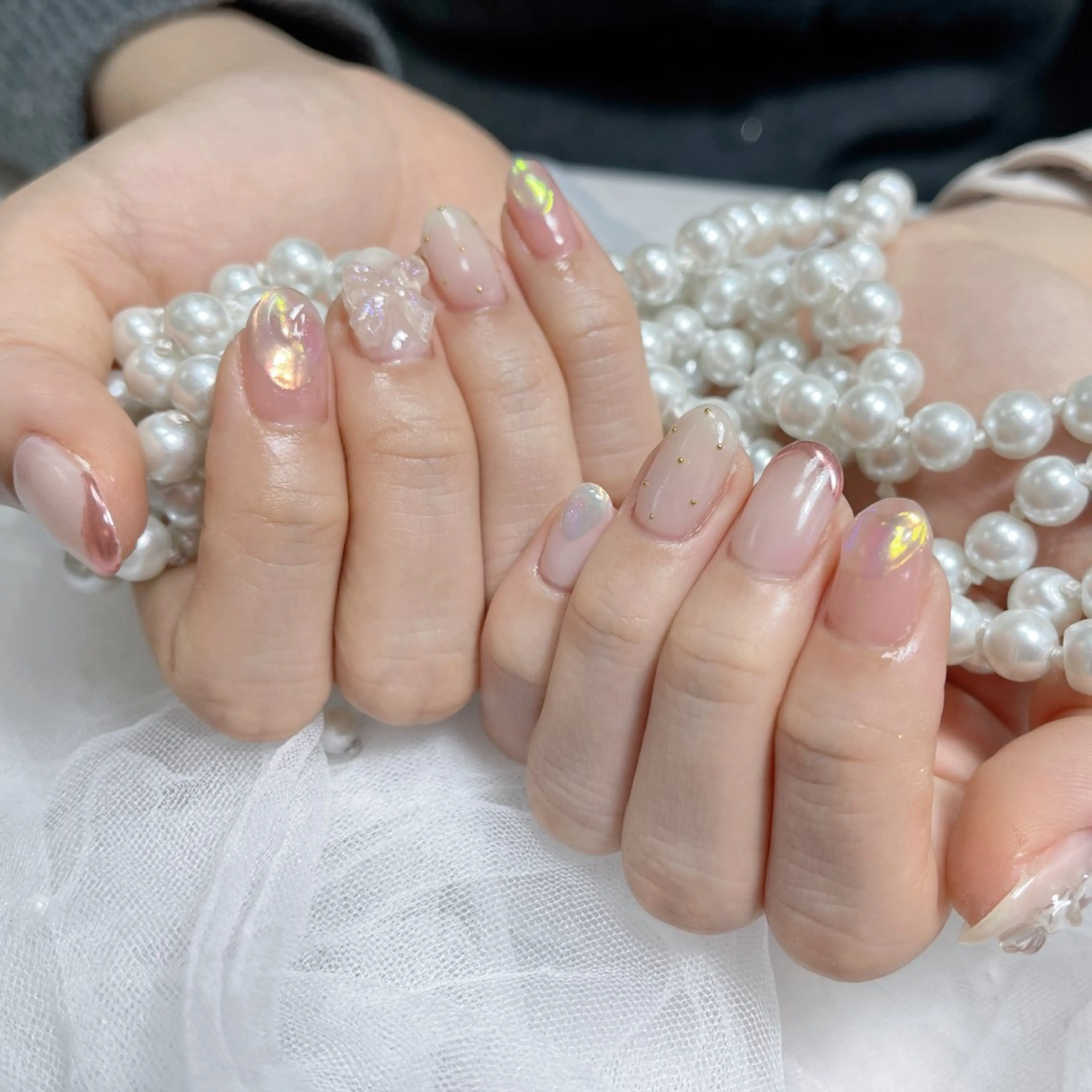 ネイル 🎀ネイルサロン エクラYUI🎀のネイルデザイン