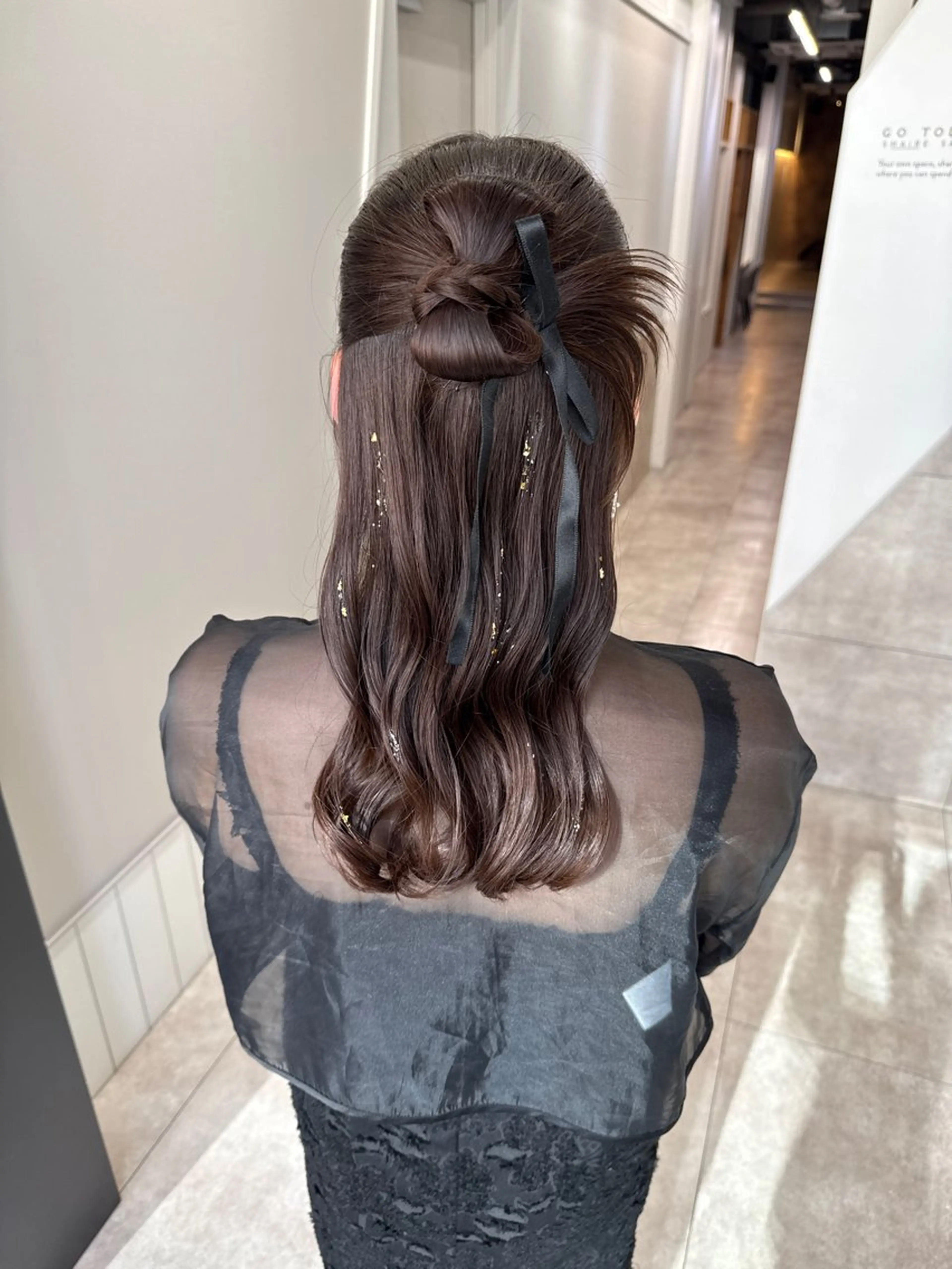 セミロング ヘアセット 三輪 恭平のヘアスタイル
