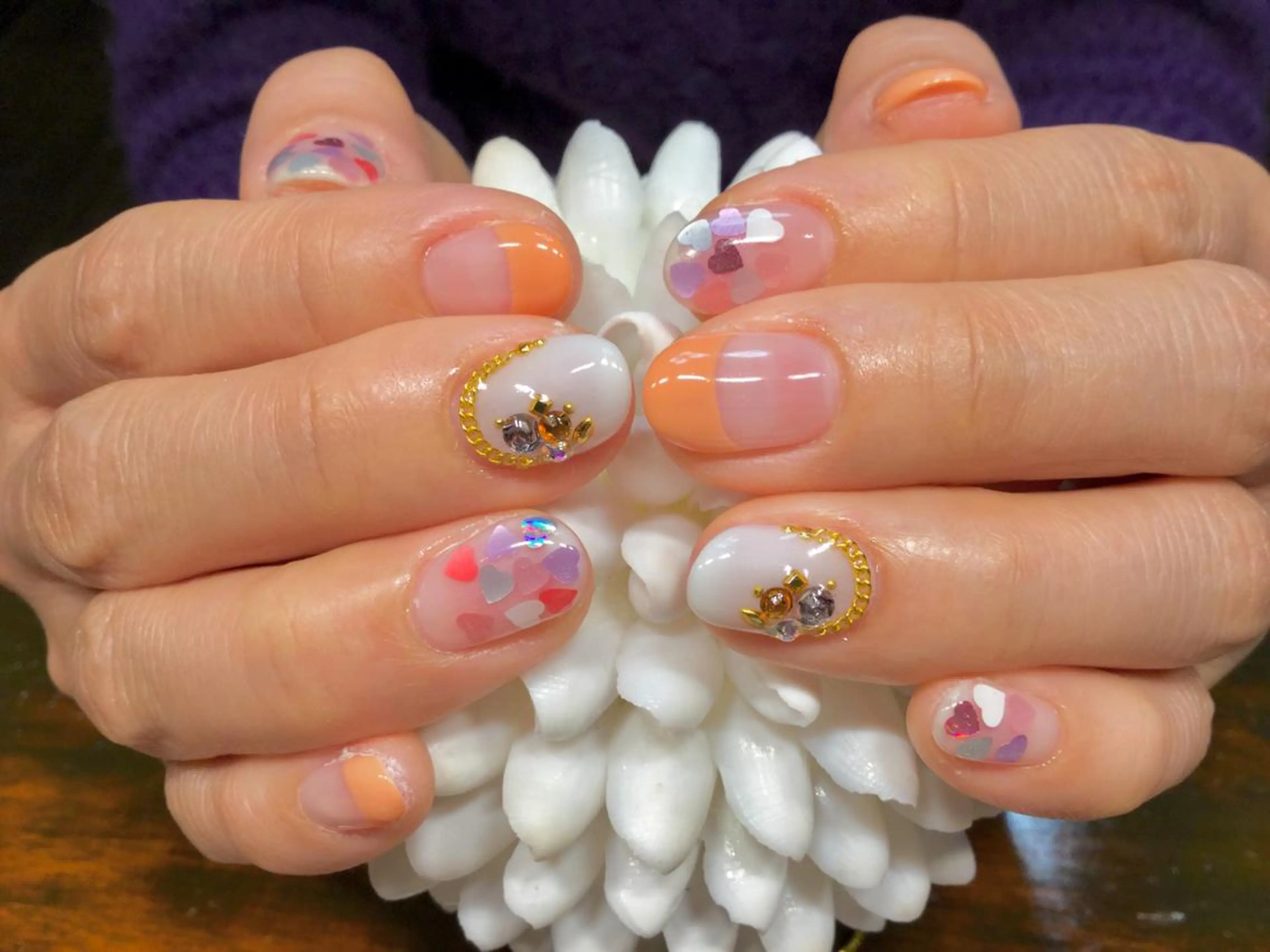 ネイル ハート C's NAILS CHIAKIのネイルデザイン