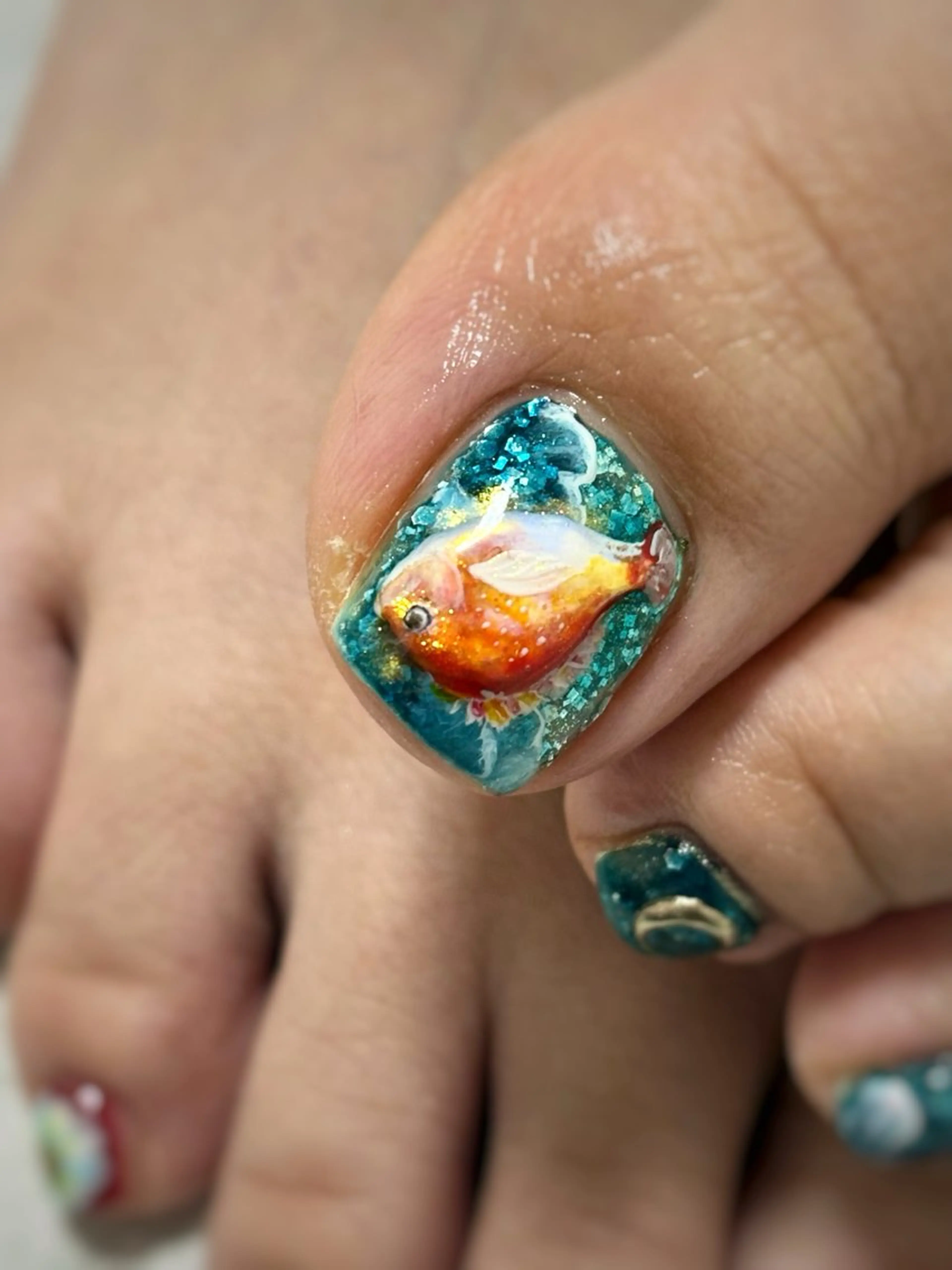 ネイル フットネイル FIORITURA Maikoのネイルデザイン