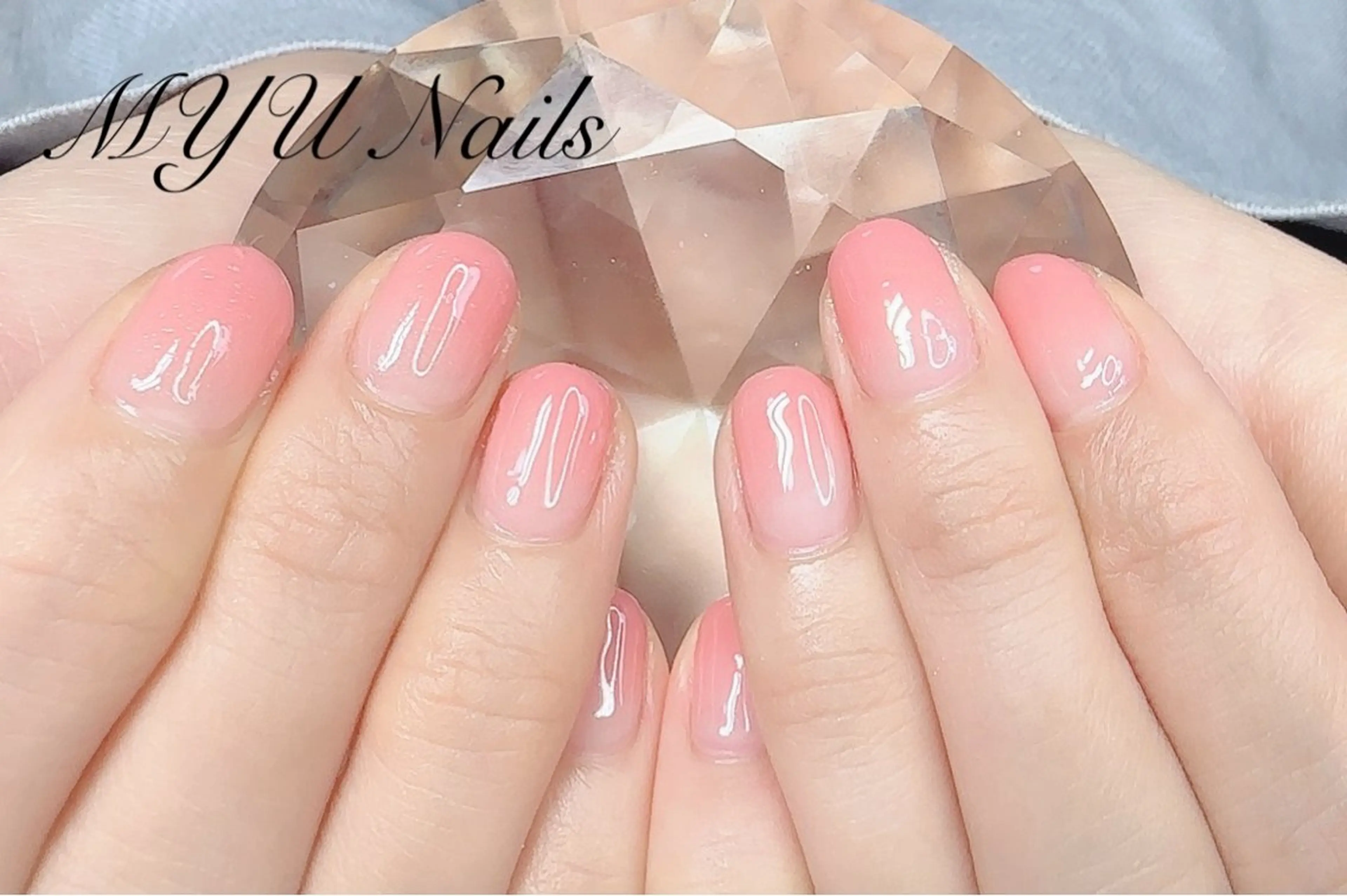 ネイル グラデーション ハンドネイル ニュアンスネイル🌈 MYU Nailsのネイルデザイン