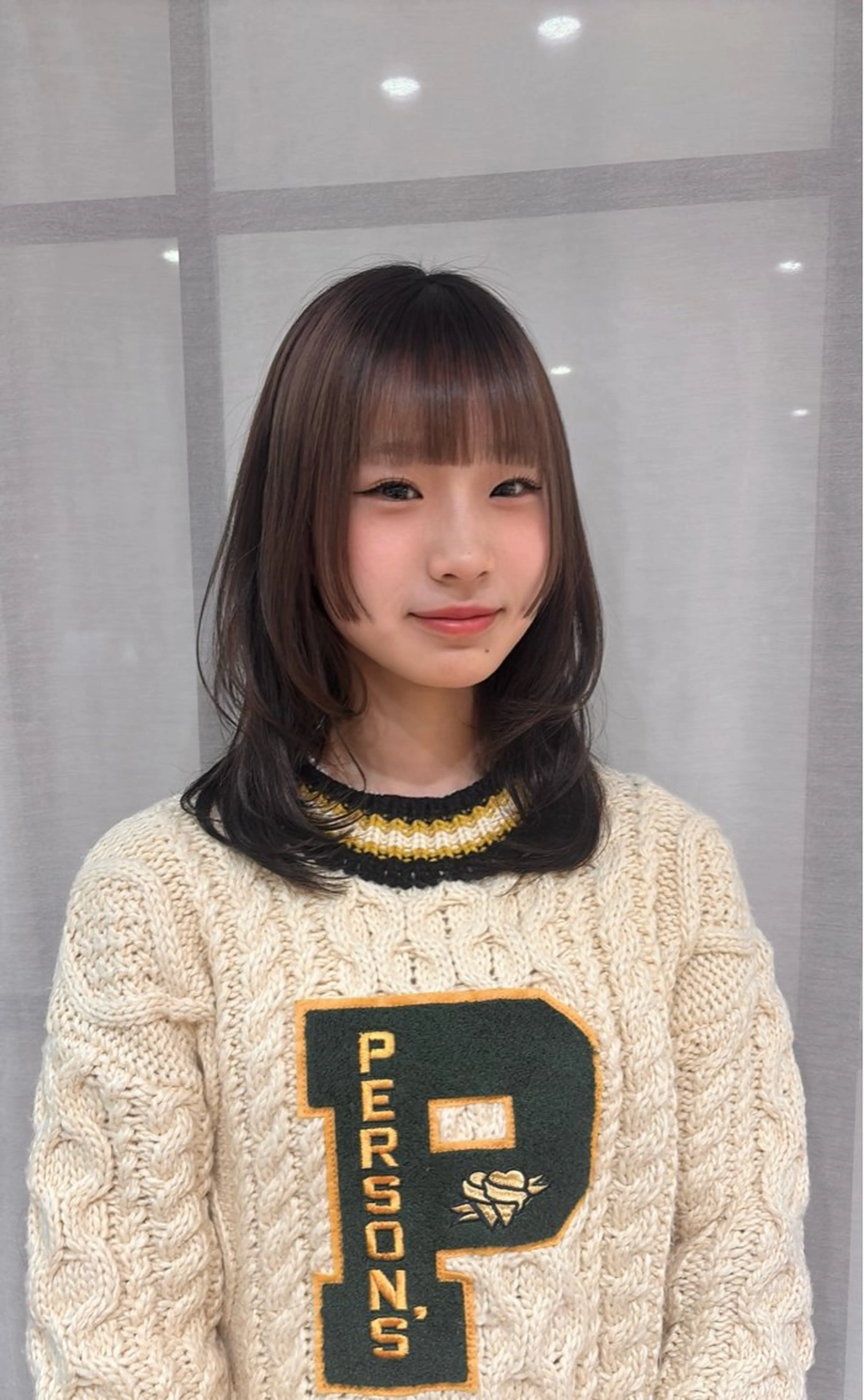 ミディアム 姫カット レイヤーカット カット 梅田美容室/カット /Maoのヘアスタイル