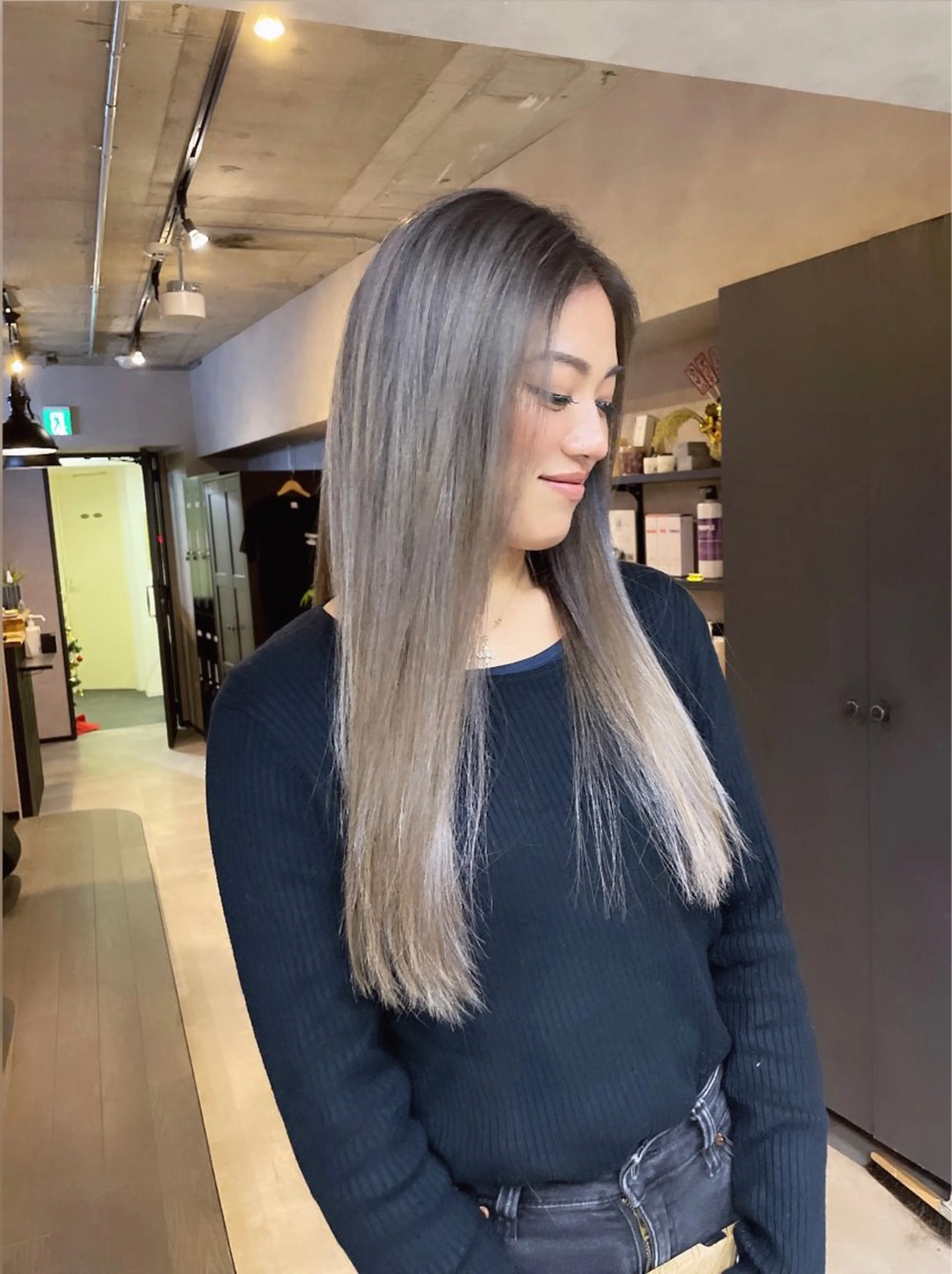 ロング カラー etora 目黒のヘアスタイル