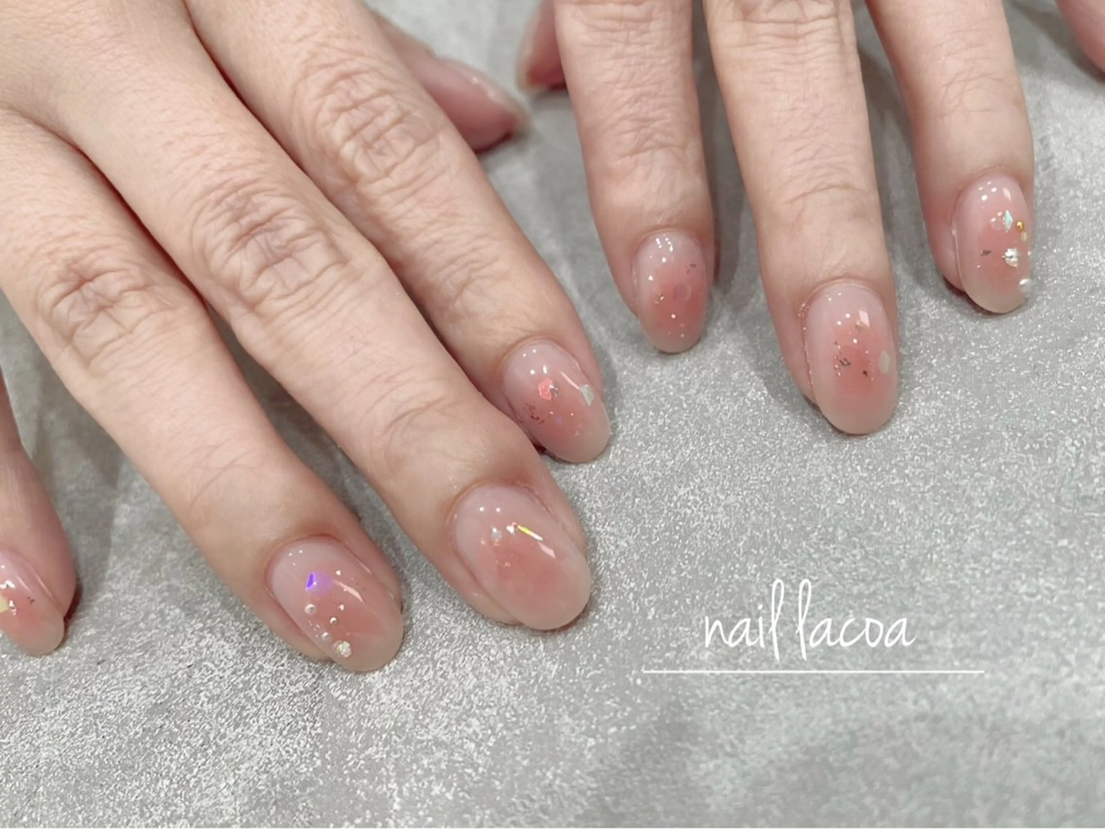 ネイル チークネイル zuzunail -lacoa-のネイルデザイン