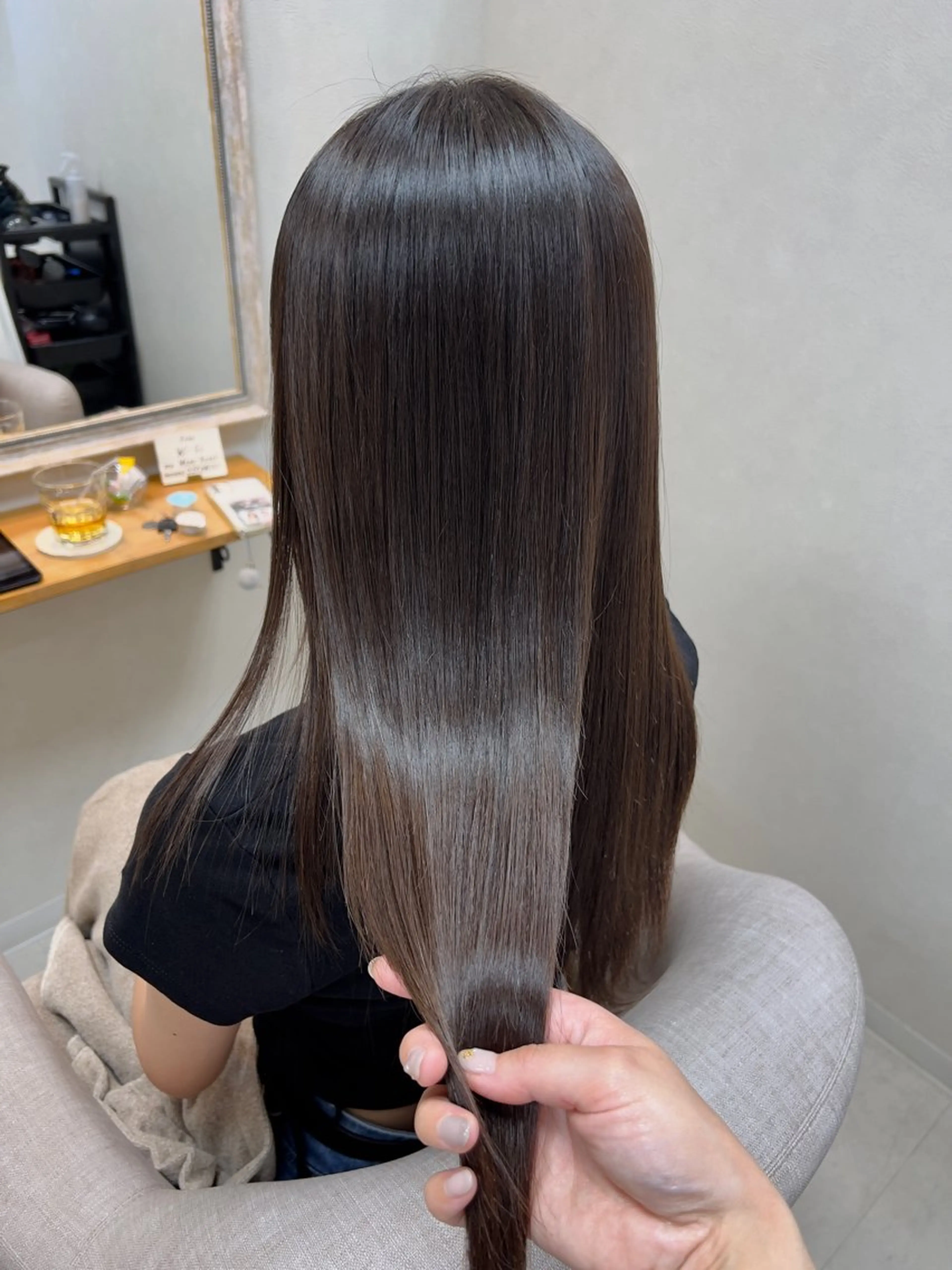 【髪質改善×縮毛矯正】カット+美髪縮毛矯正¥17600の写真