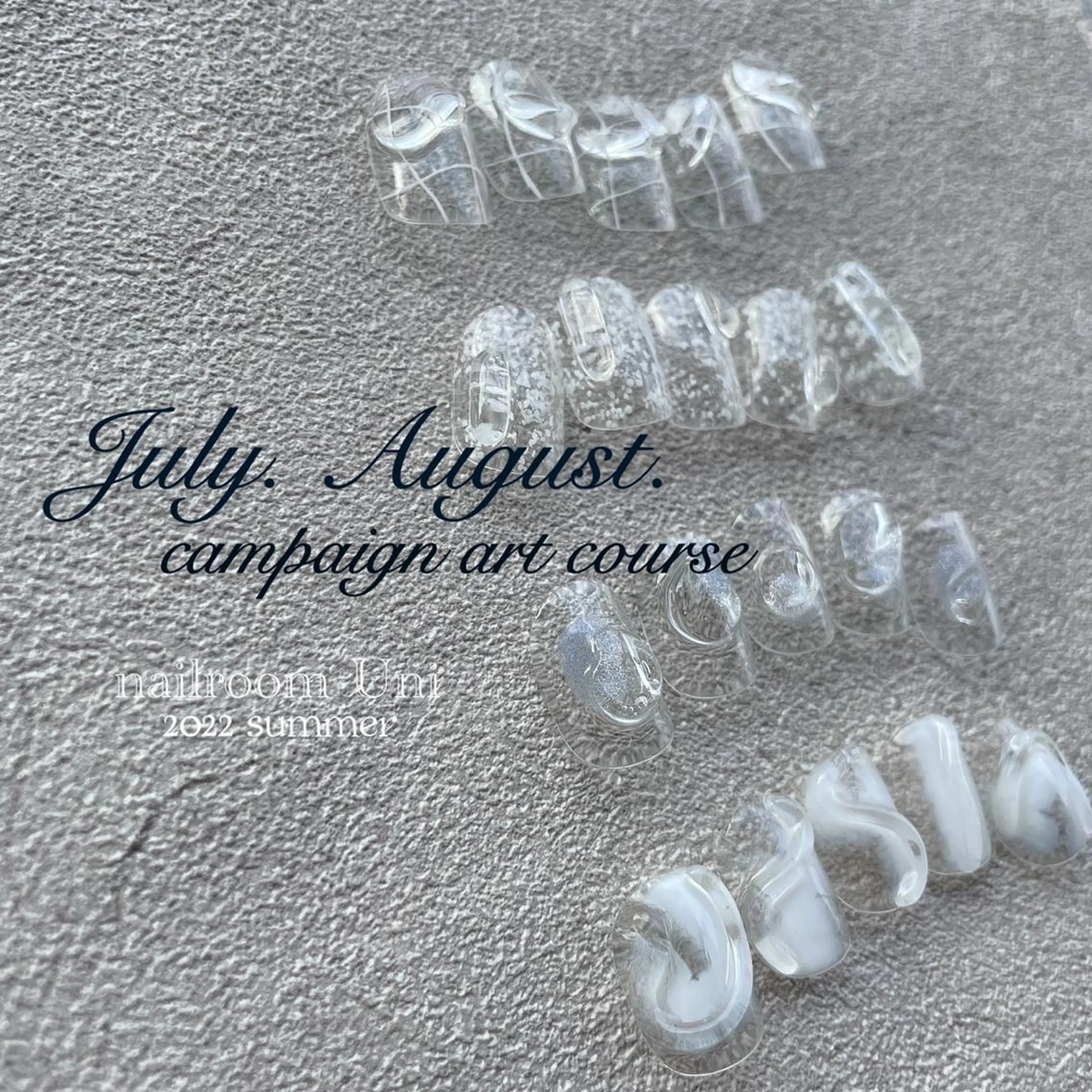 ネイル アートネイル クリアネイル ハンドネイル lilbondir. chiharuのネイルデザイン