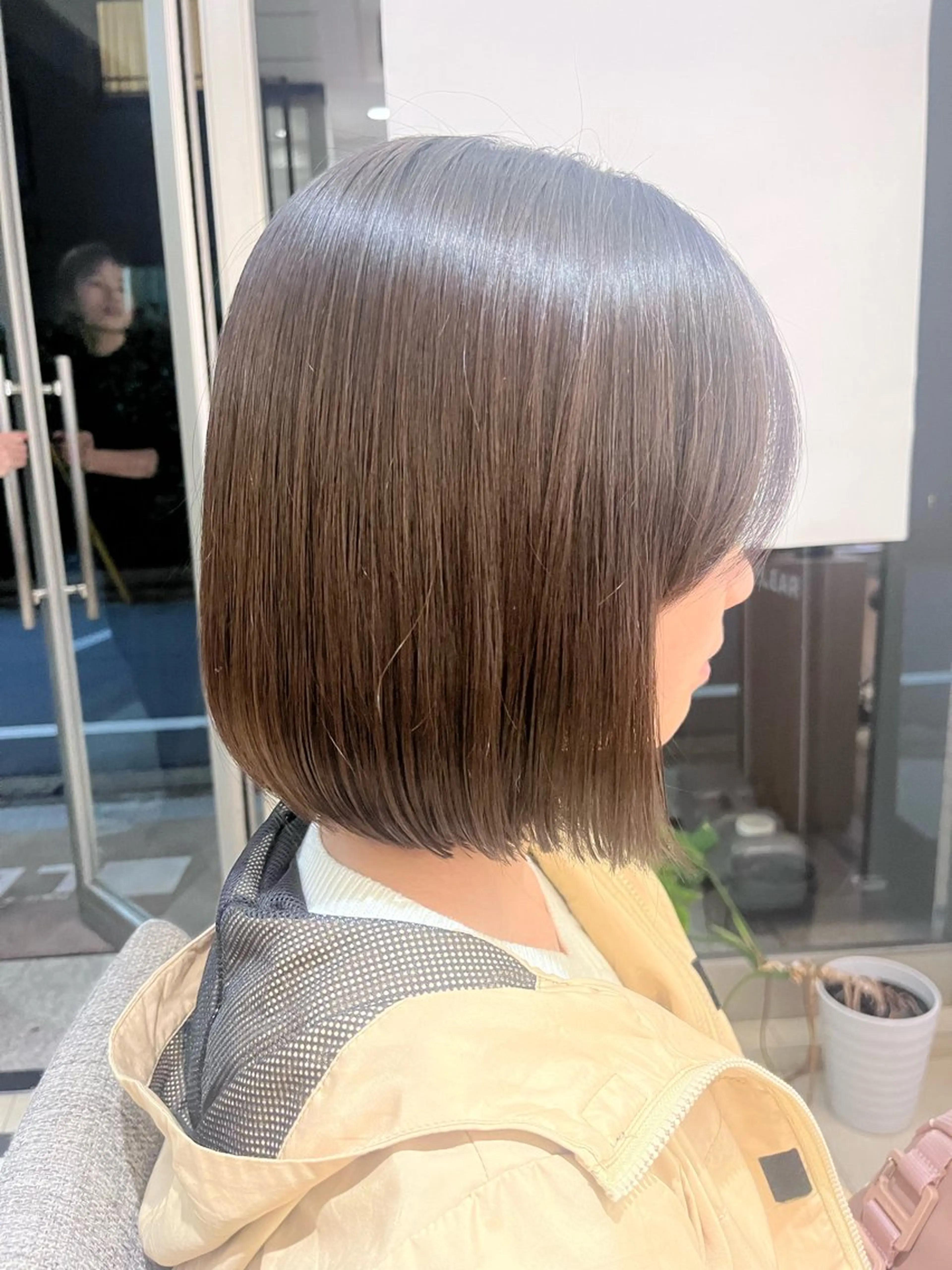 ショート ボブ カット ヘアカラー ロングレイヤー 🤍山内　飛鳥🤍のヘアスタイル