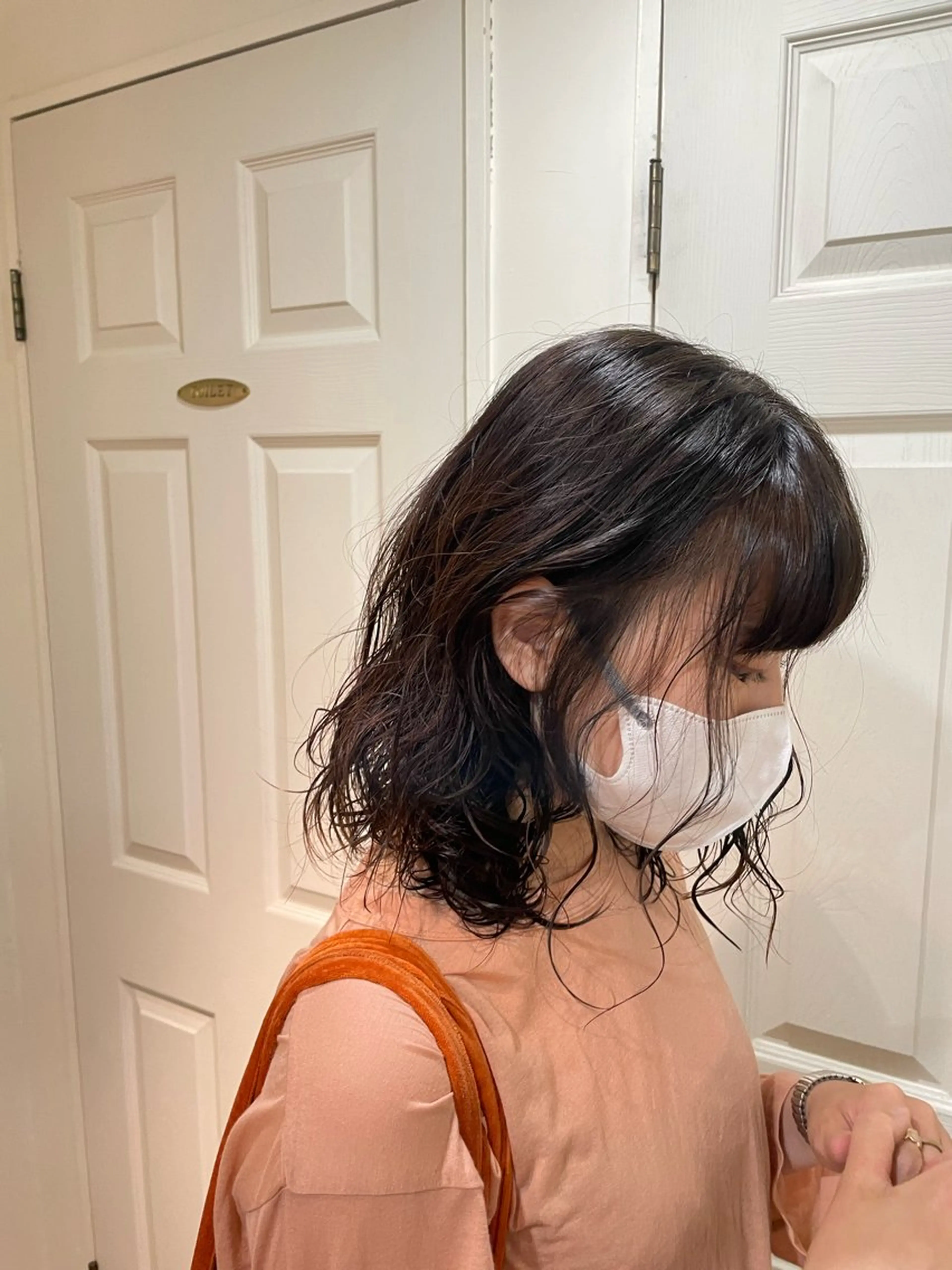 ミディアム パーマ YUKI 新宿カット パーマ/カラーのヘアスタイル