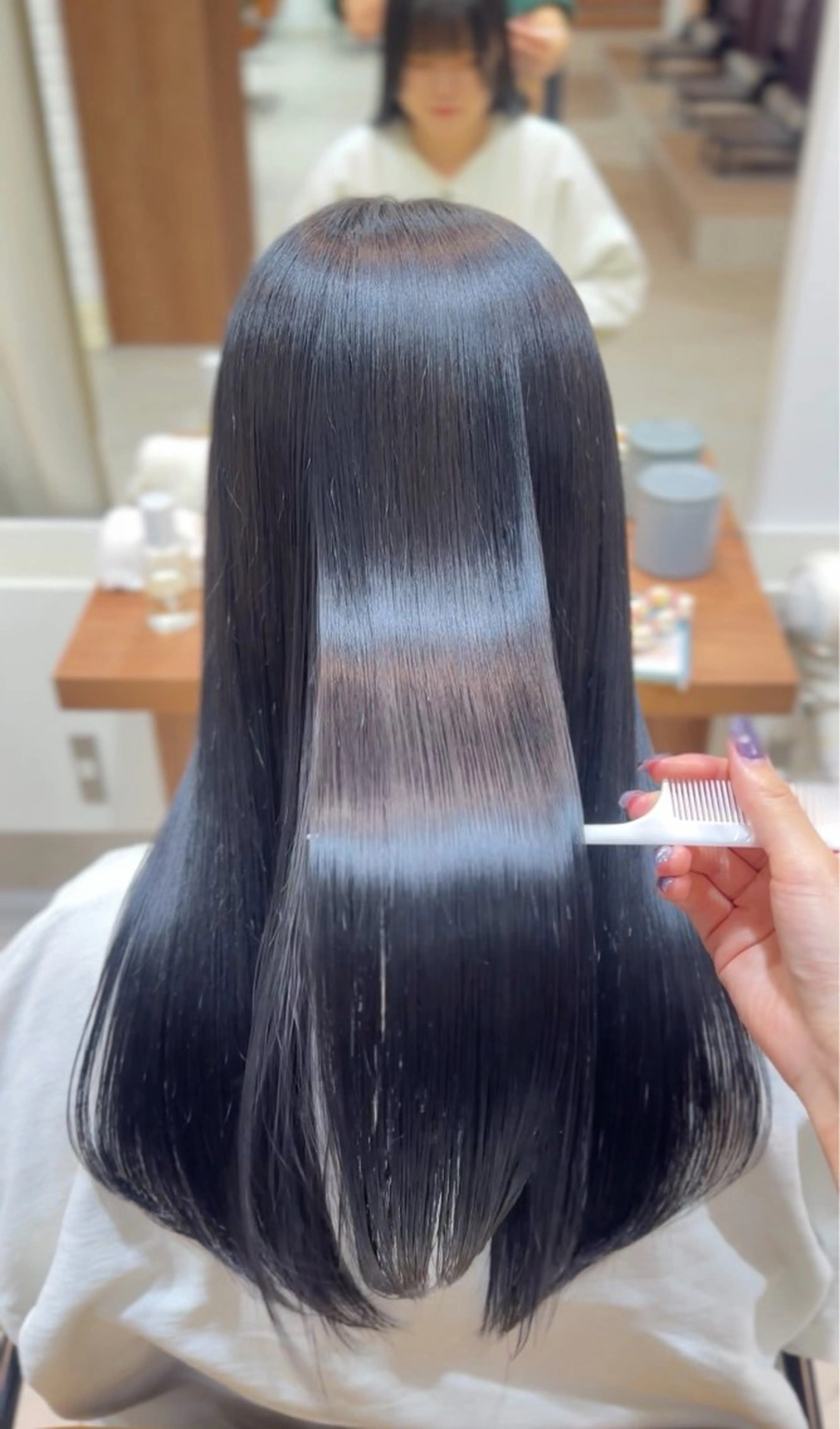 ꫛꫀꪝ✧‧˚🎀カット×次世代ケアカラー💎/今までのトリートメントとは違う髪質改善トリートメント✨ホームケア付き🪽の写真