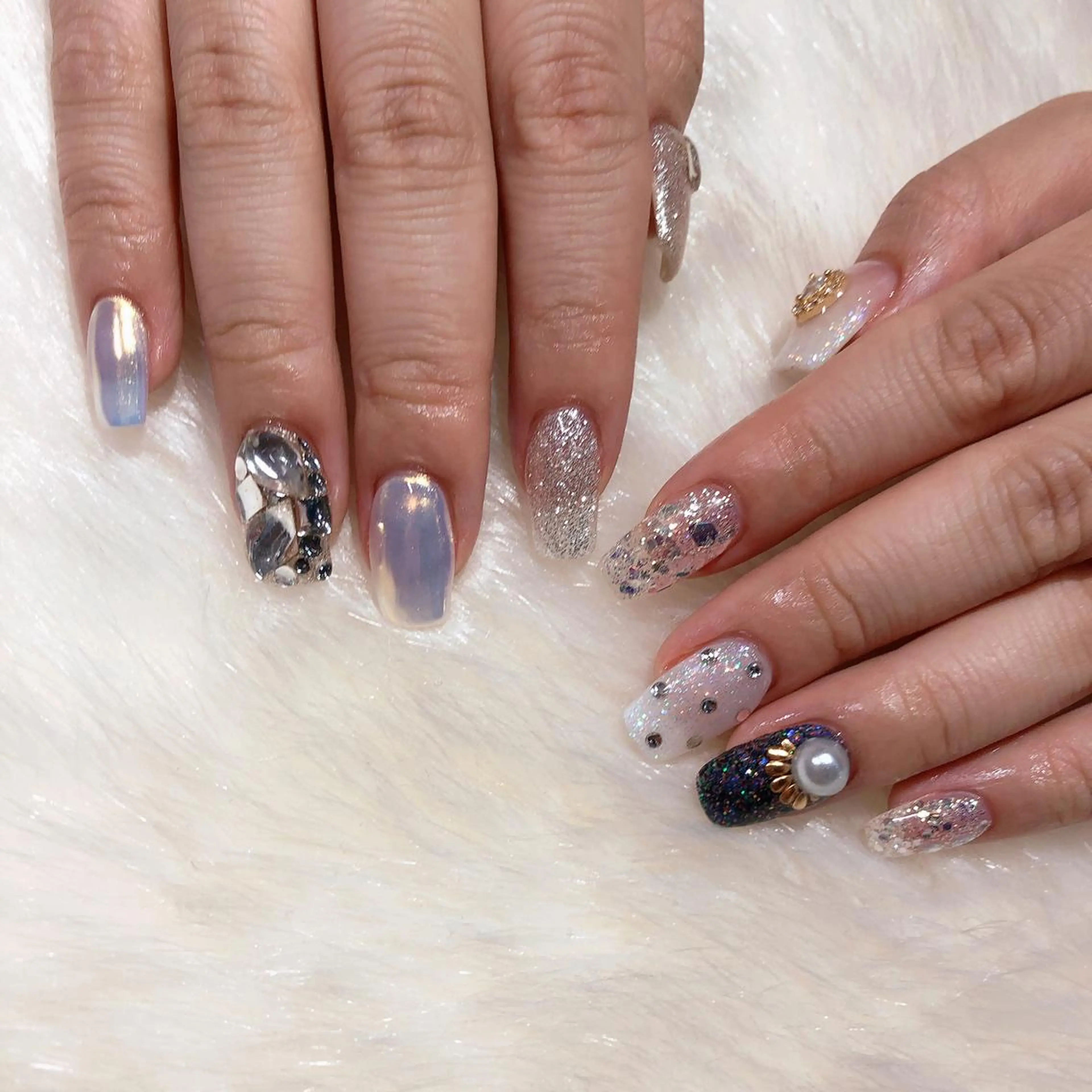 ネイル ハンドネイル フットネイル ハンドケア Miyagi Asamiのネイルデザイン