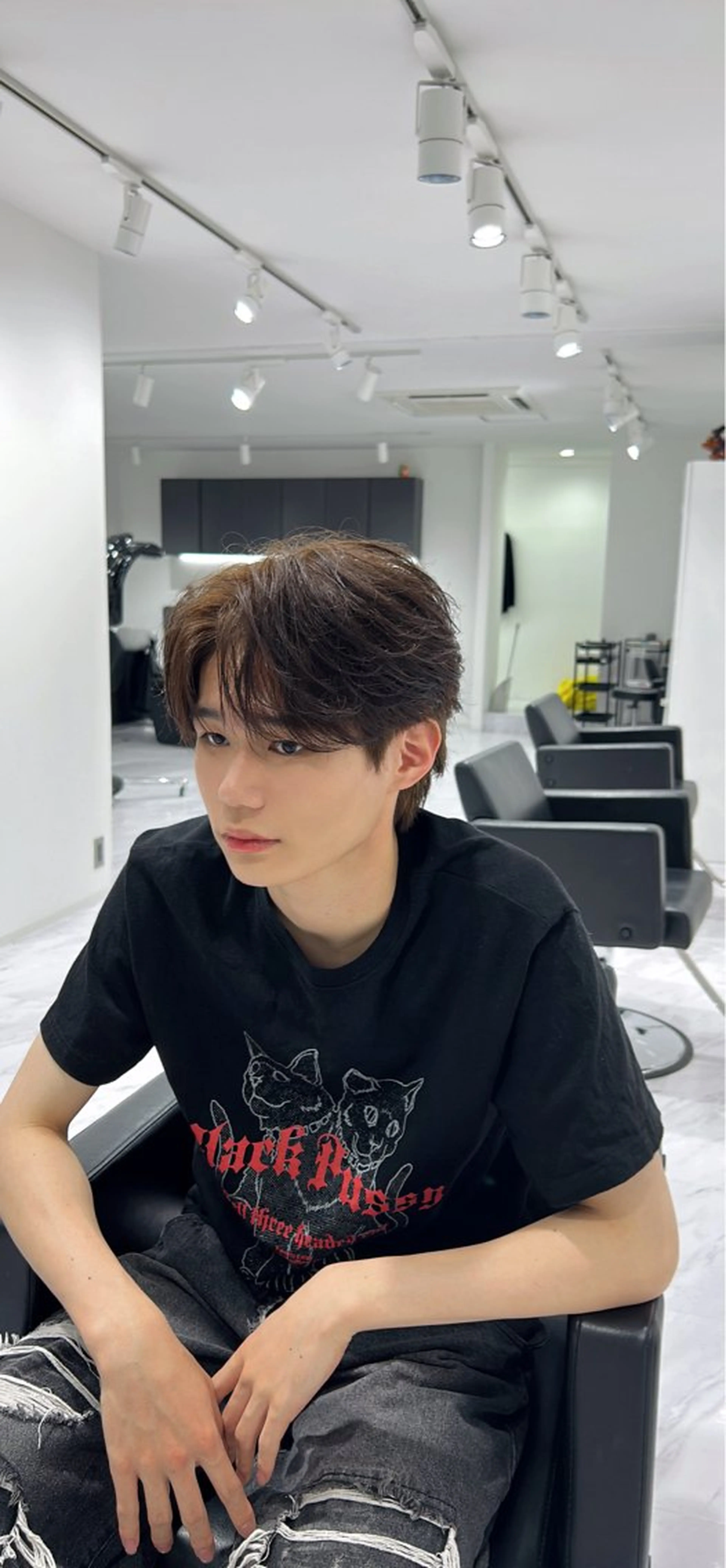 ヘアカラー＋セットの写真