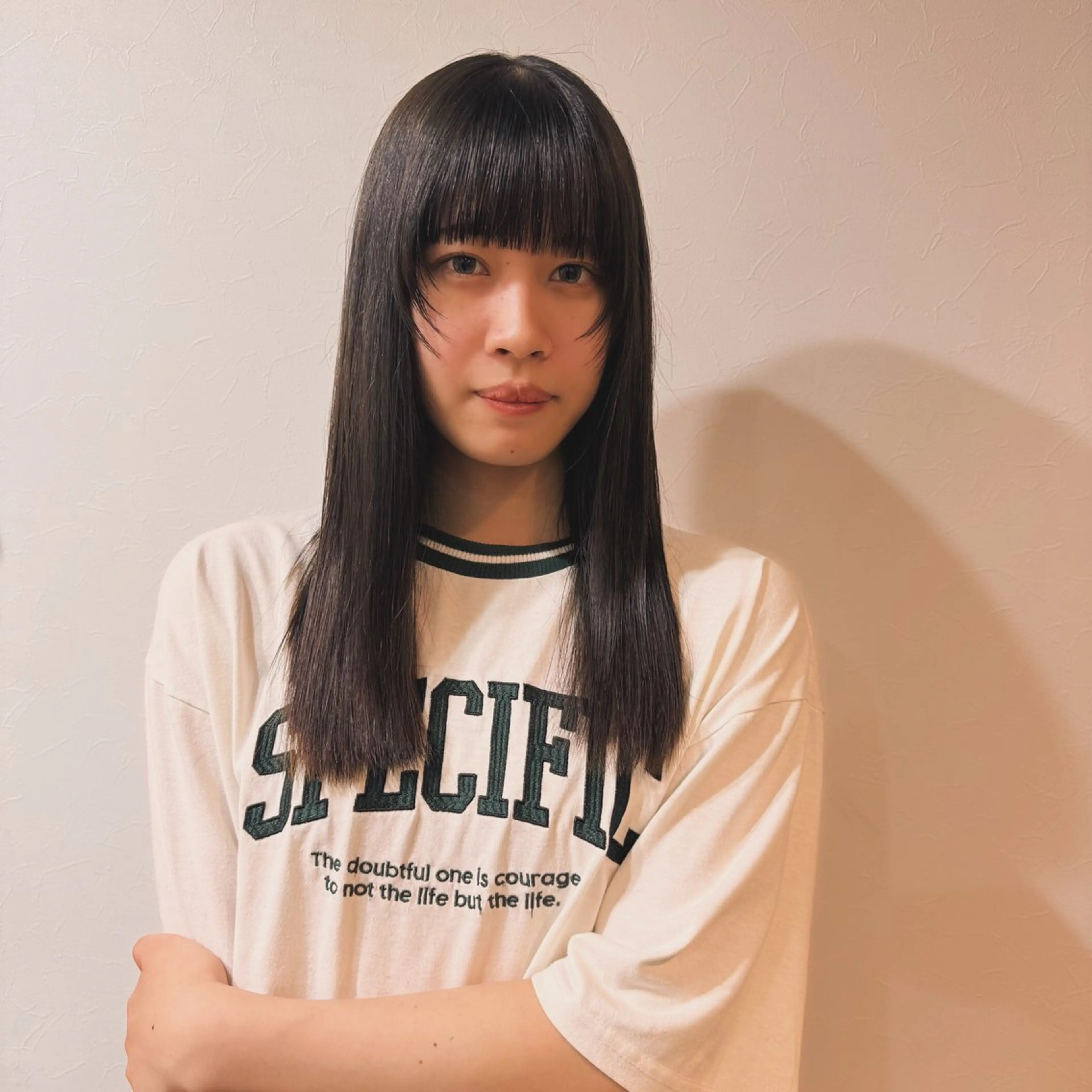 ロング カット パーマモデル募集中 渥美翔人のヘアスタイル