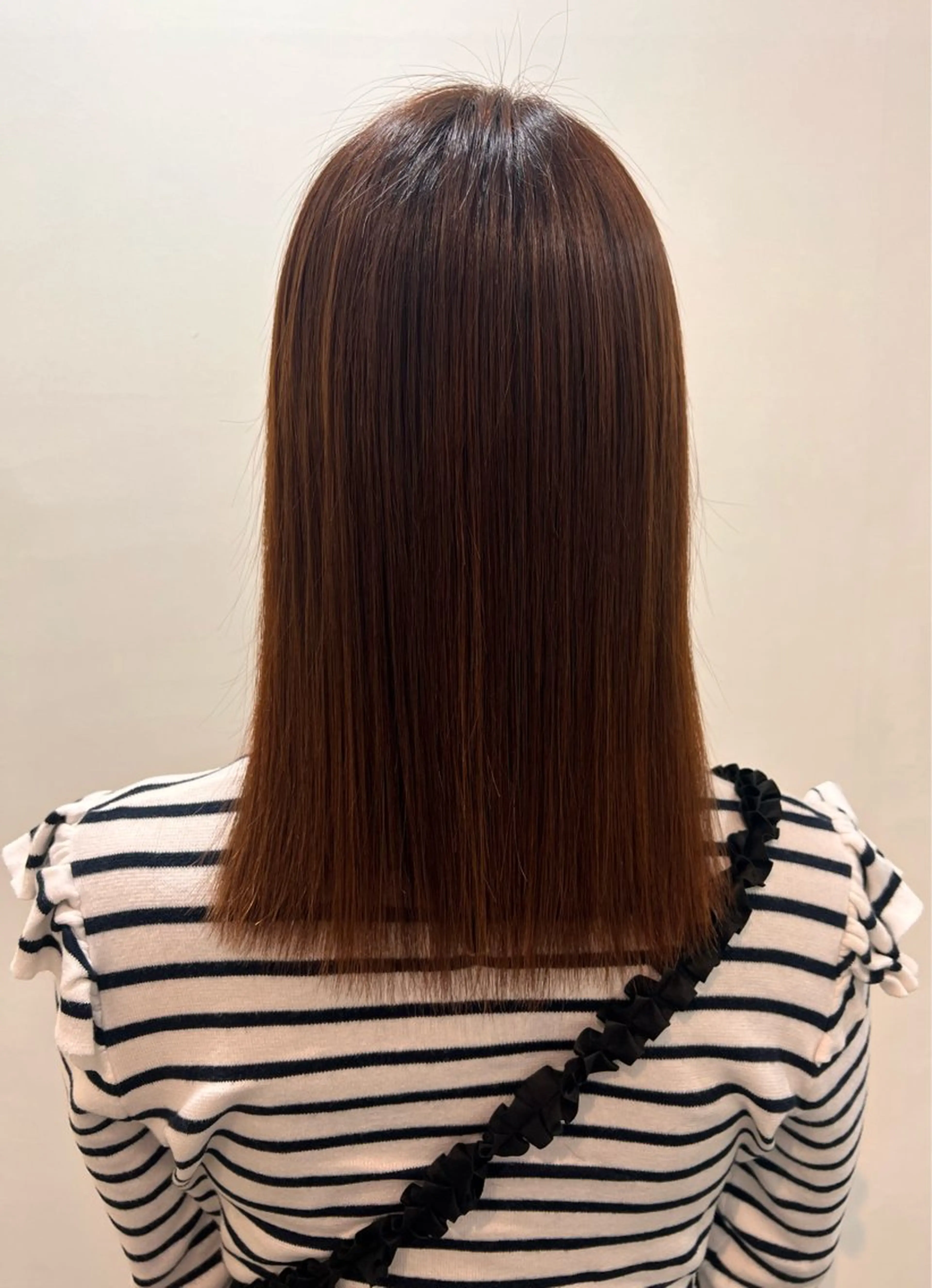 アベ ナツミのヘアスタイル