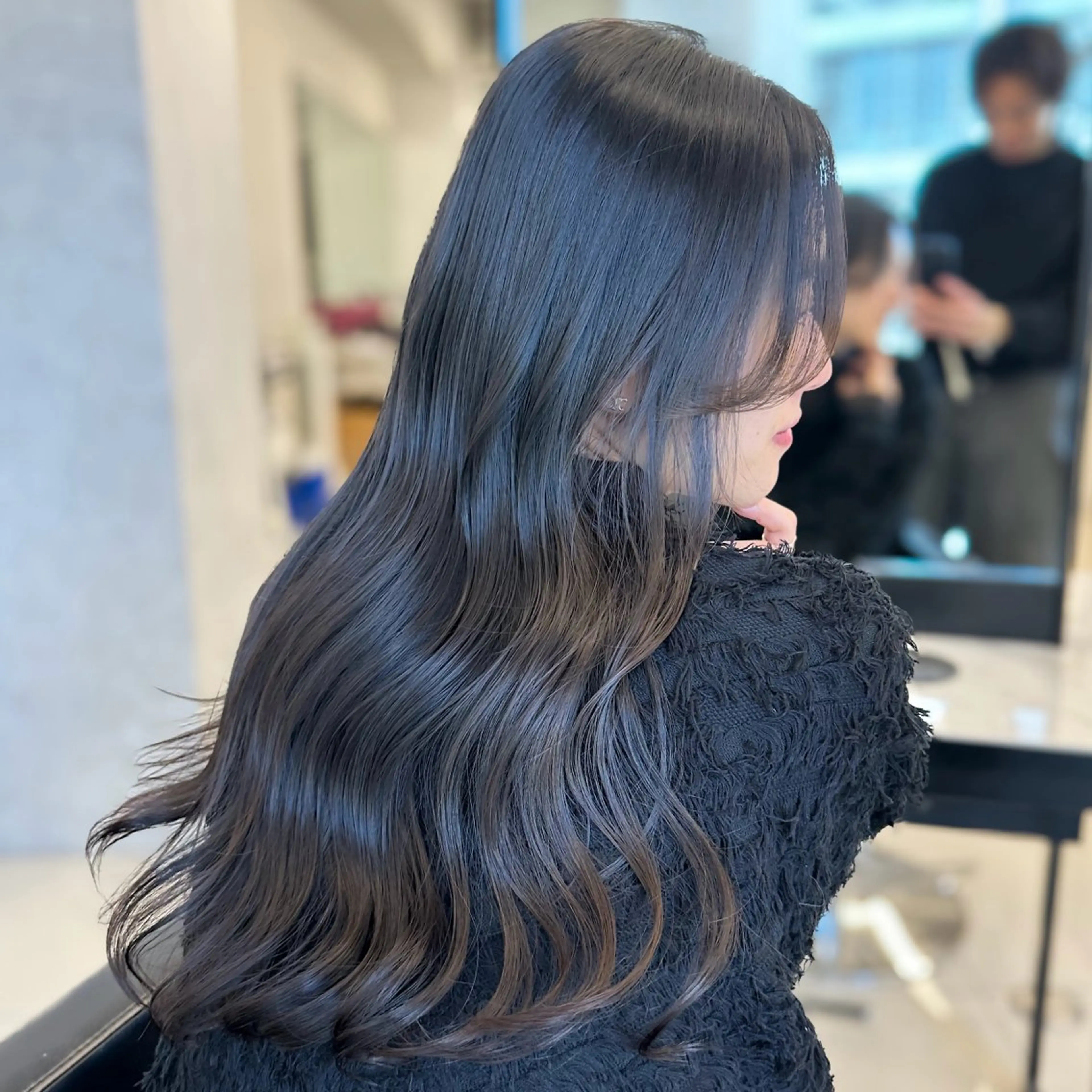 ロング カラー カット ヘアカラー トリートメント ブリーチなし/レイヤ ー特化🌈Tommyのヘアスタイル