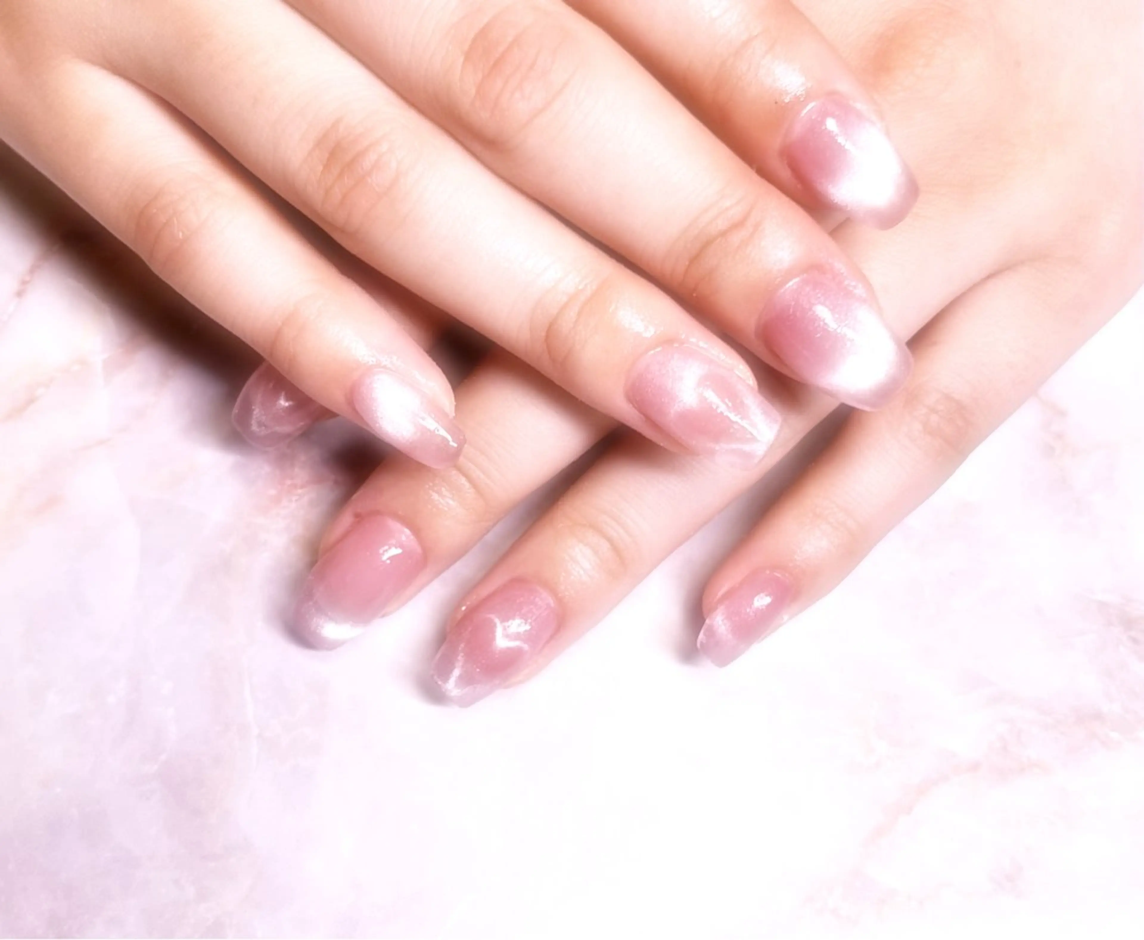 ネイル 長さ出し スカルプネイル ハンドネイル plaisir所属・plaisir プレジールネイルのネイルデザイン