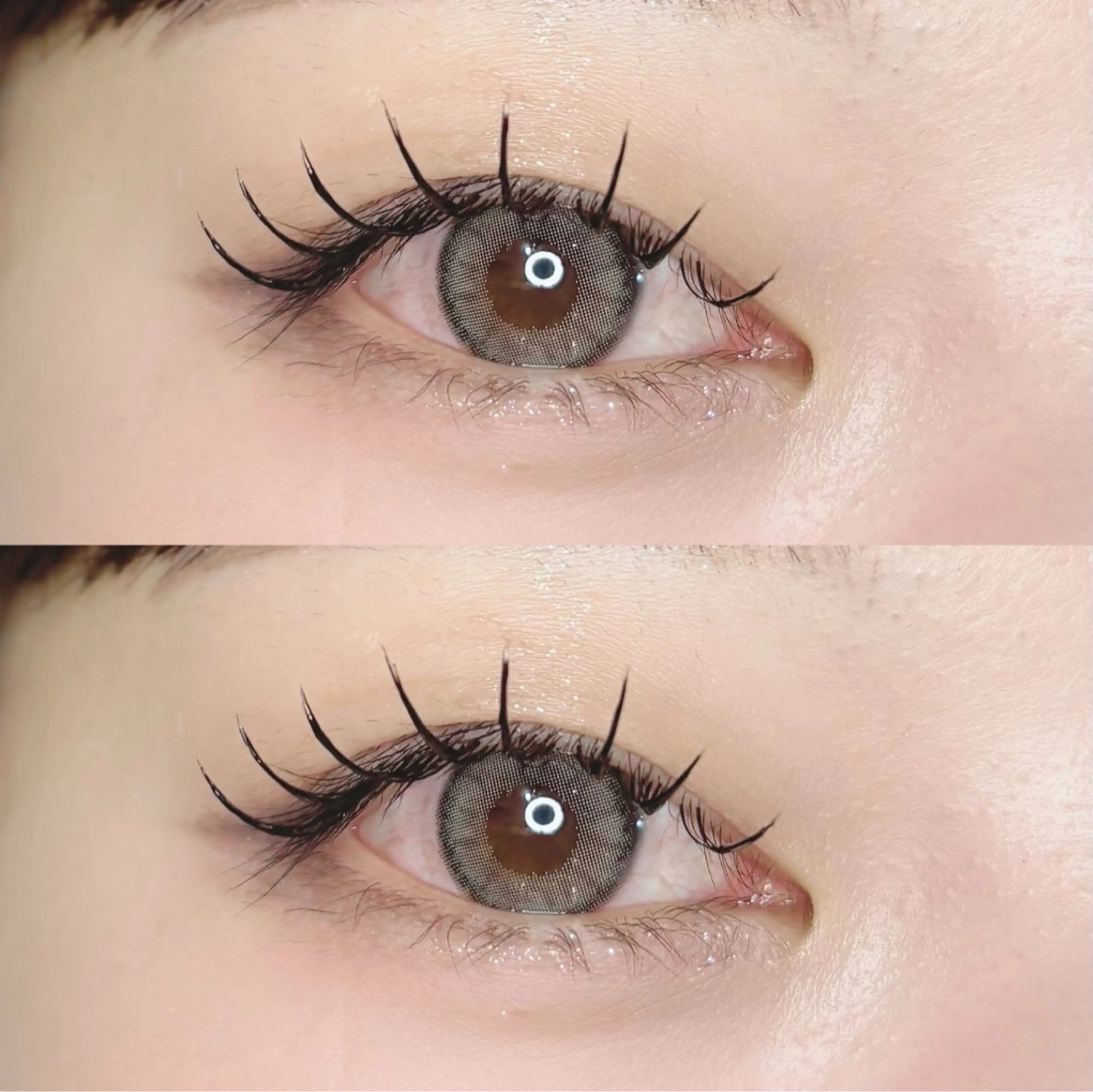 マツエク・マツパ フラットラッシュ 堀内 優衣💗パリジェンヌのマツエク・マツパデザイン