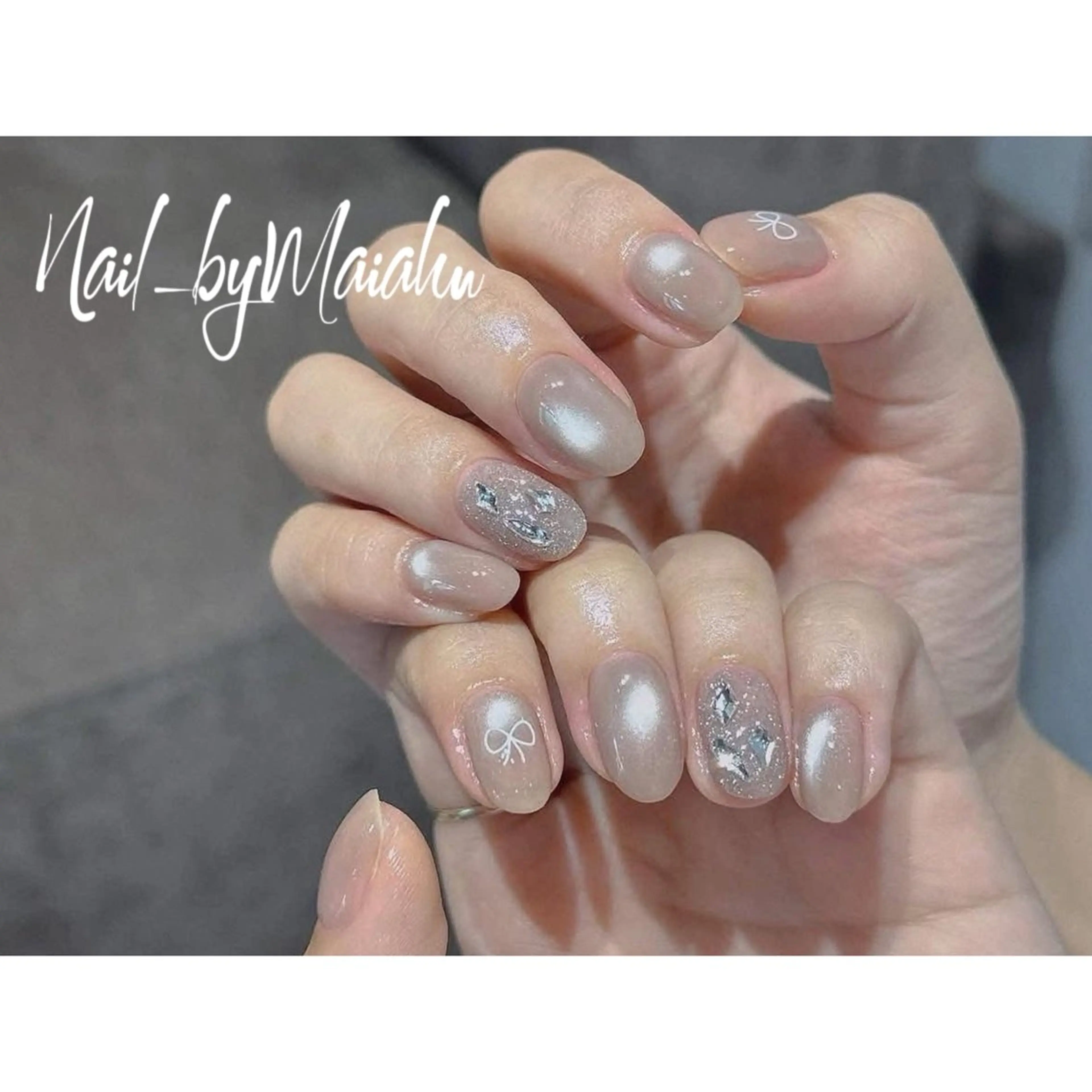 ネイル ハンドネイル ⏦Little 𐙚 Nail⏦のネイルデザイン