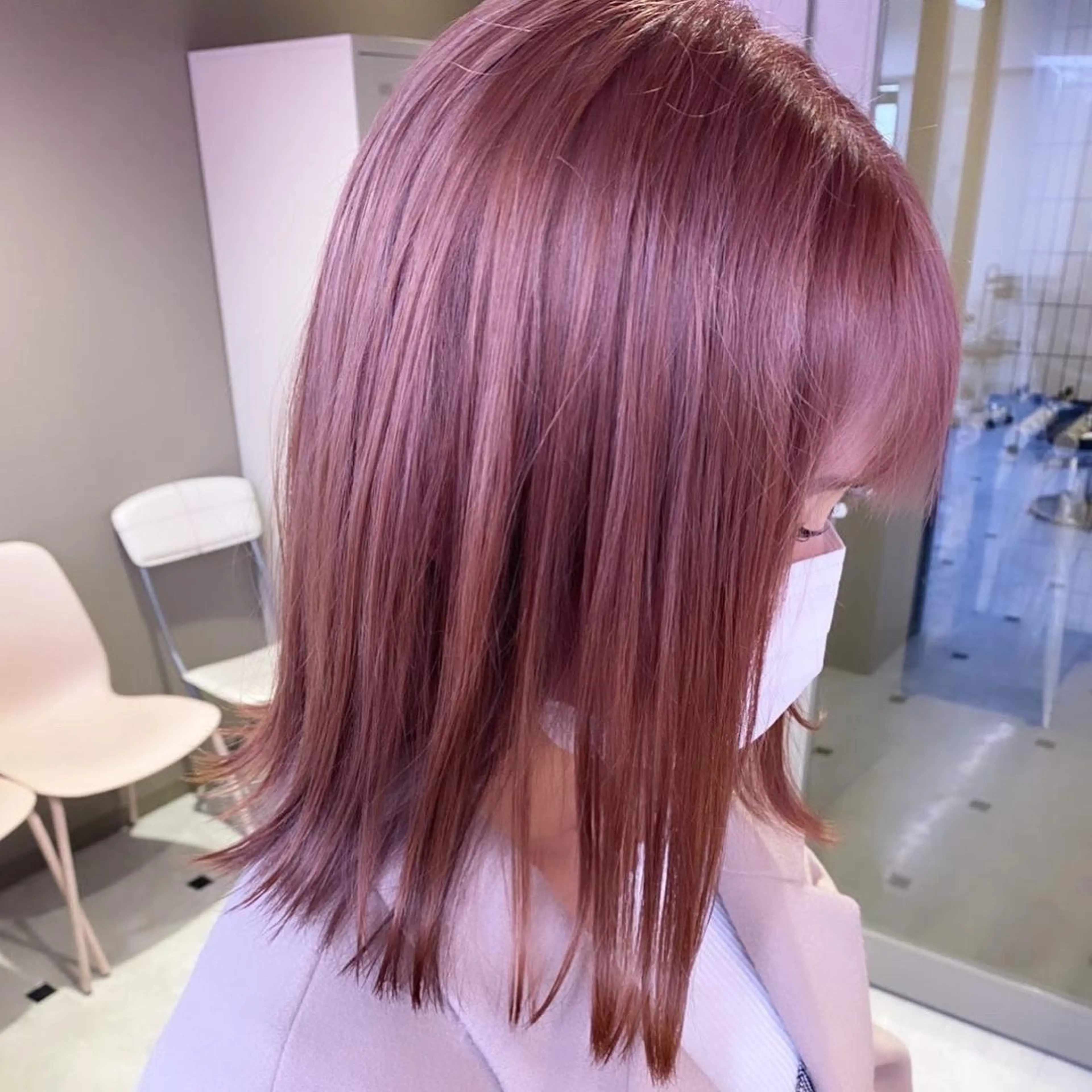カラー レイヤーダブルカラー KYON店長のヘアスタイル