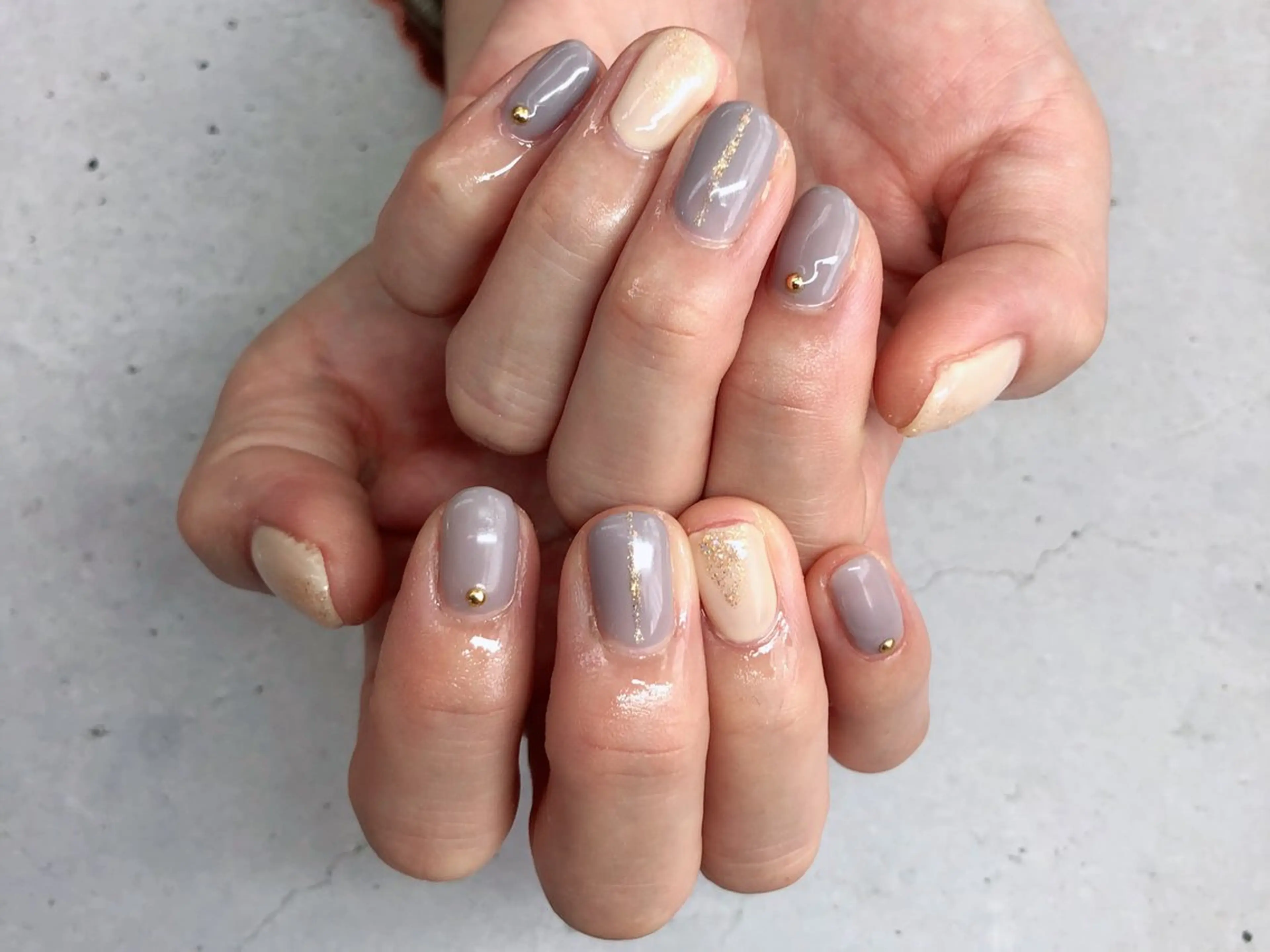 ネイル シンプルネイル Nail Salon LHASAのネイルデザイン