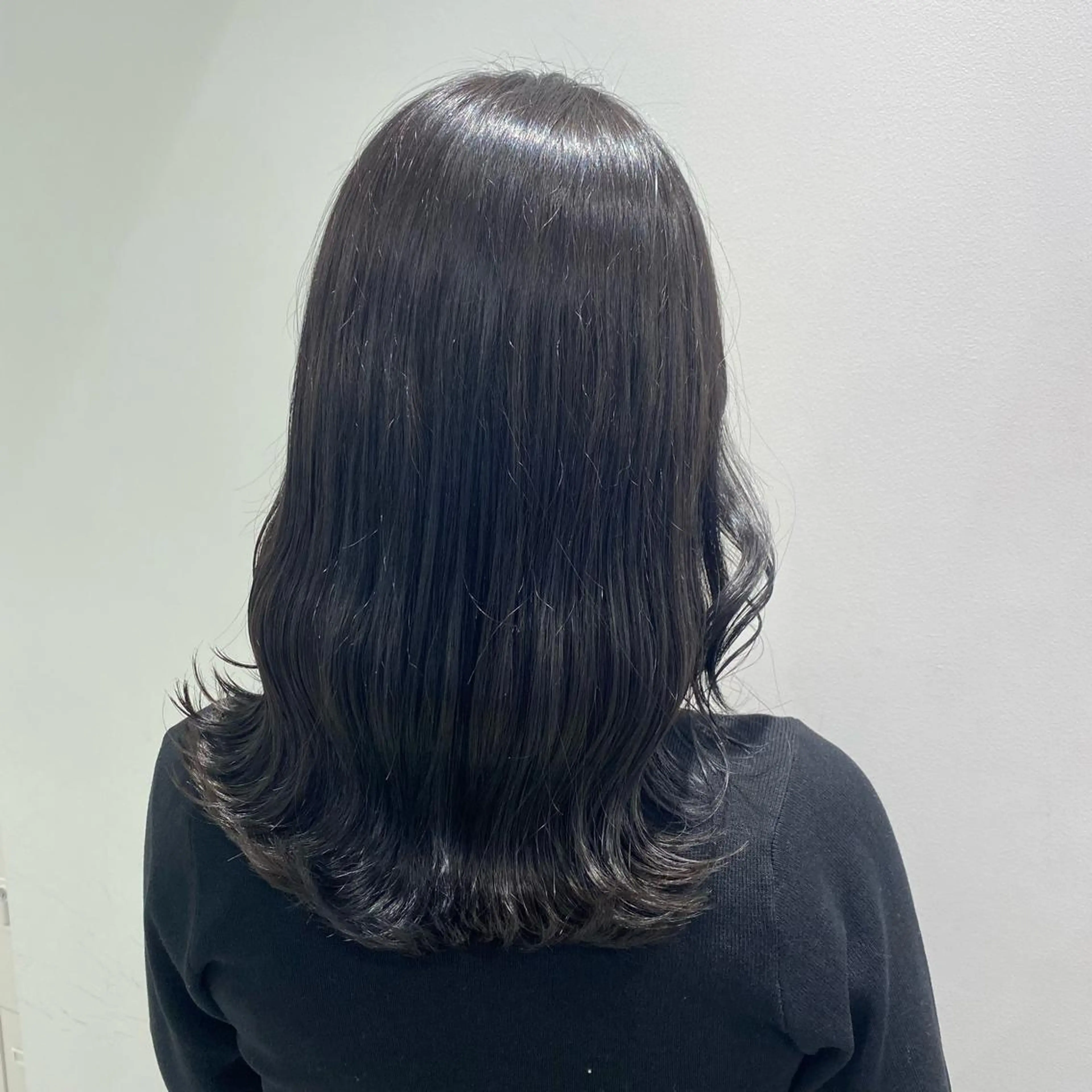 ロング カラー パーマ ヘアアレンジ メンズ キッズ ネイル マツエク・マツパ アイブロウ グレージュ 💖横浜ブリーチなし 💖MIHOのヘアスタイル