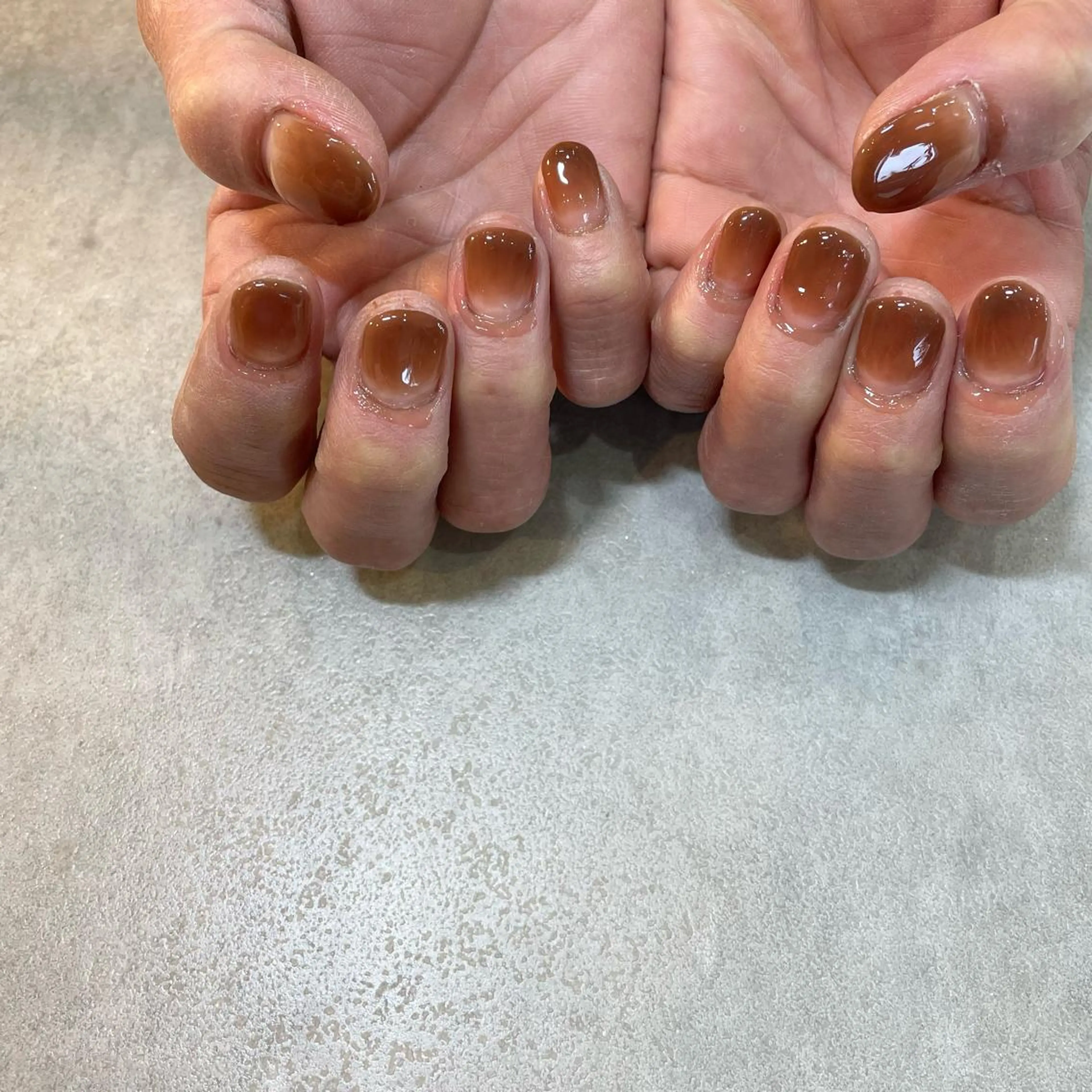 ネイル ブラウン Nail Salon Gummi.のネイルデザイン