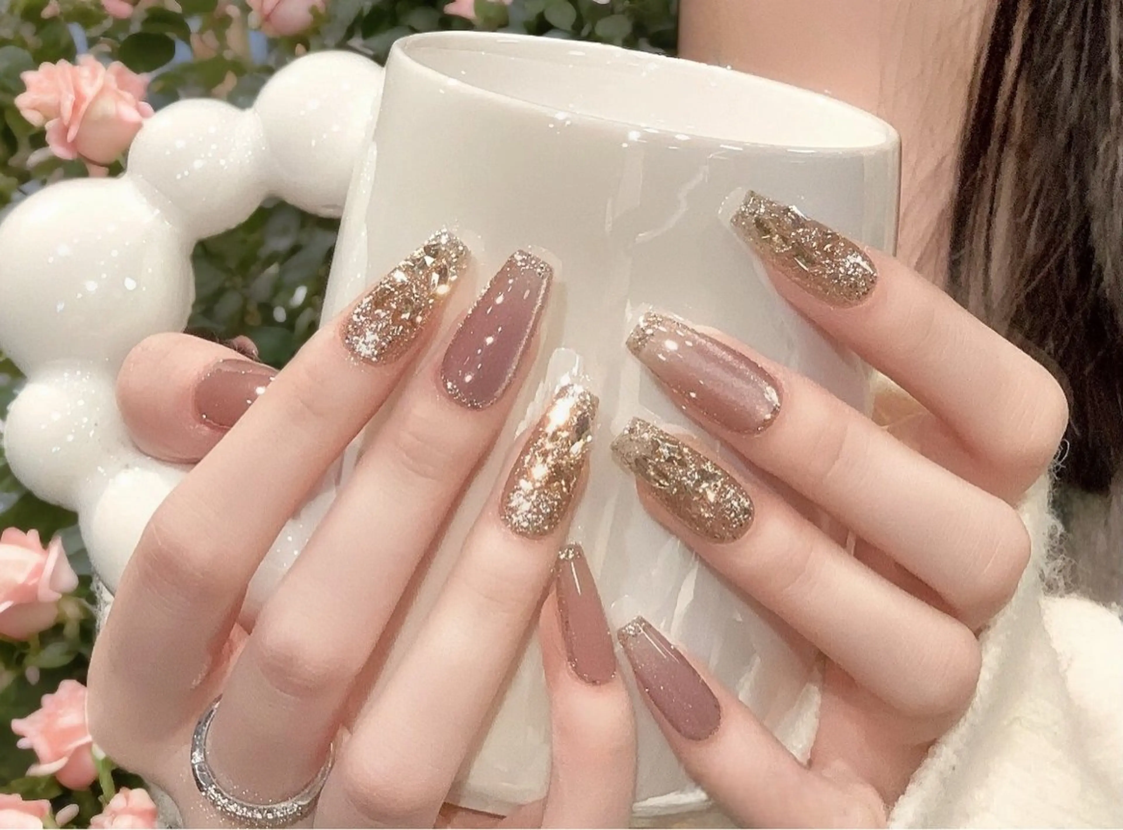 ネイル ハンドネイル ハンドケア pink ladyサロン所属・べ にのネイルデザイン