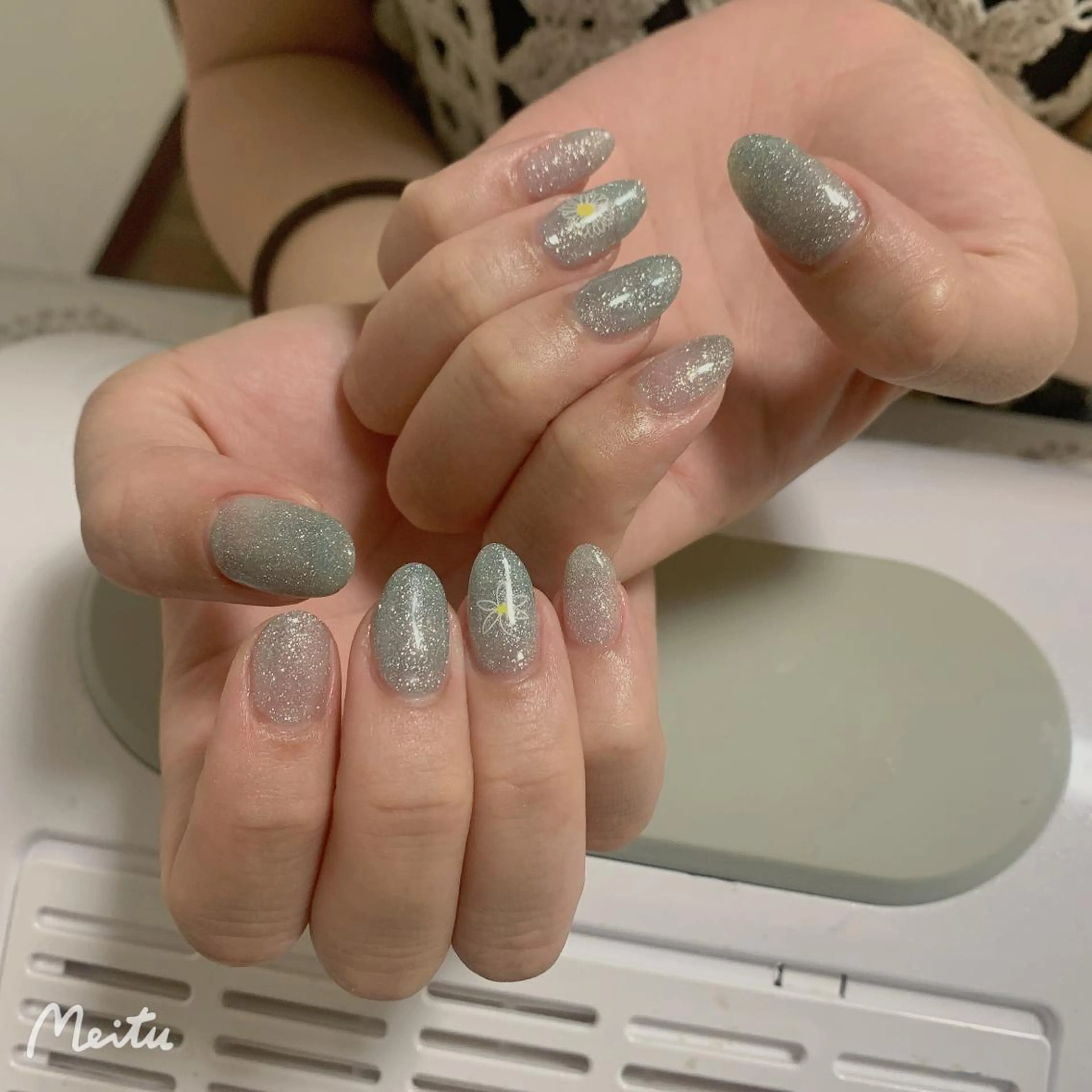 ネイル ラメ(グリッター) 林 ✨syousyouのネイルデザイン