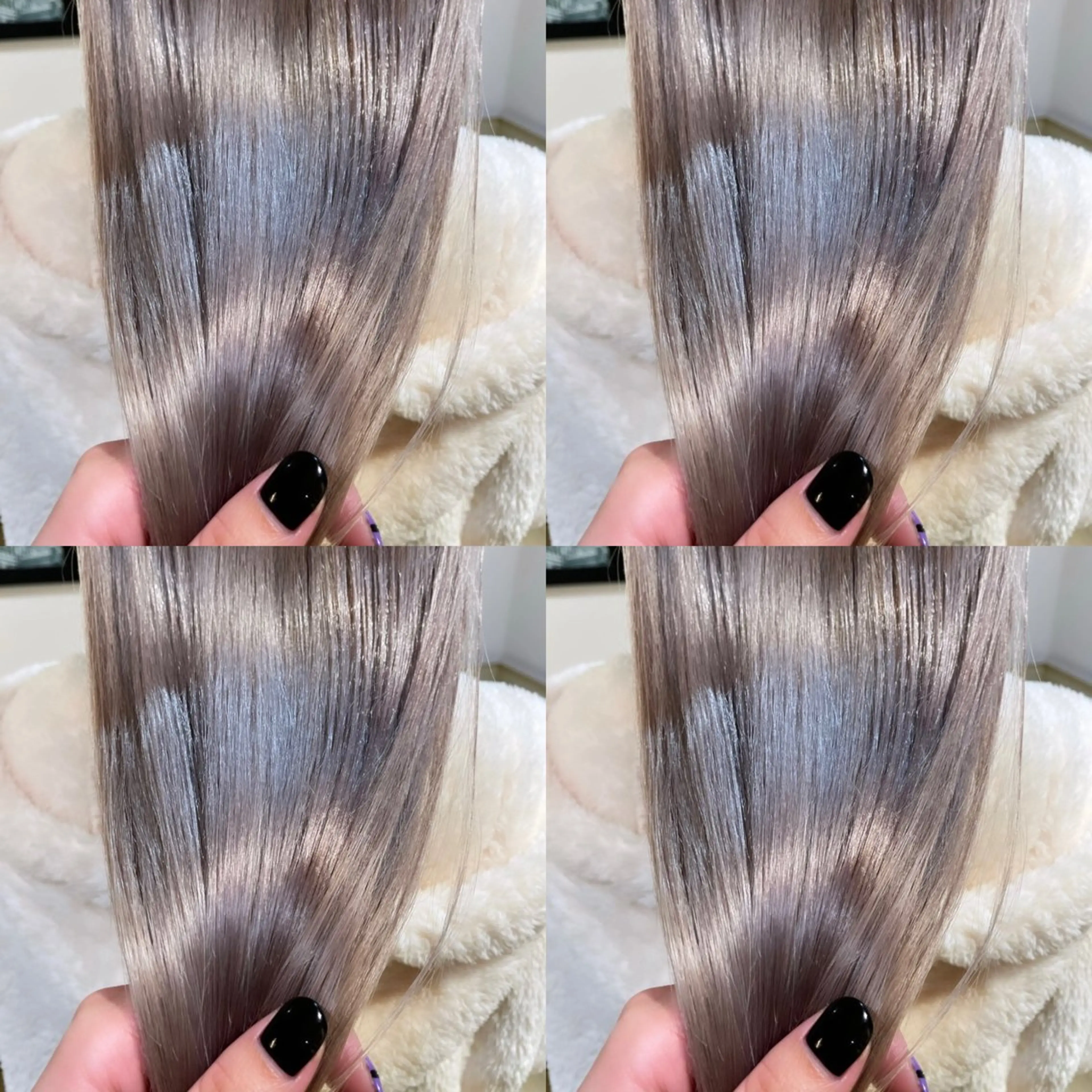 ロング カラー ベージュカラー ホワイトベージュ 🌟トップデザイナー 高橋🌟のヘアスタイル