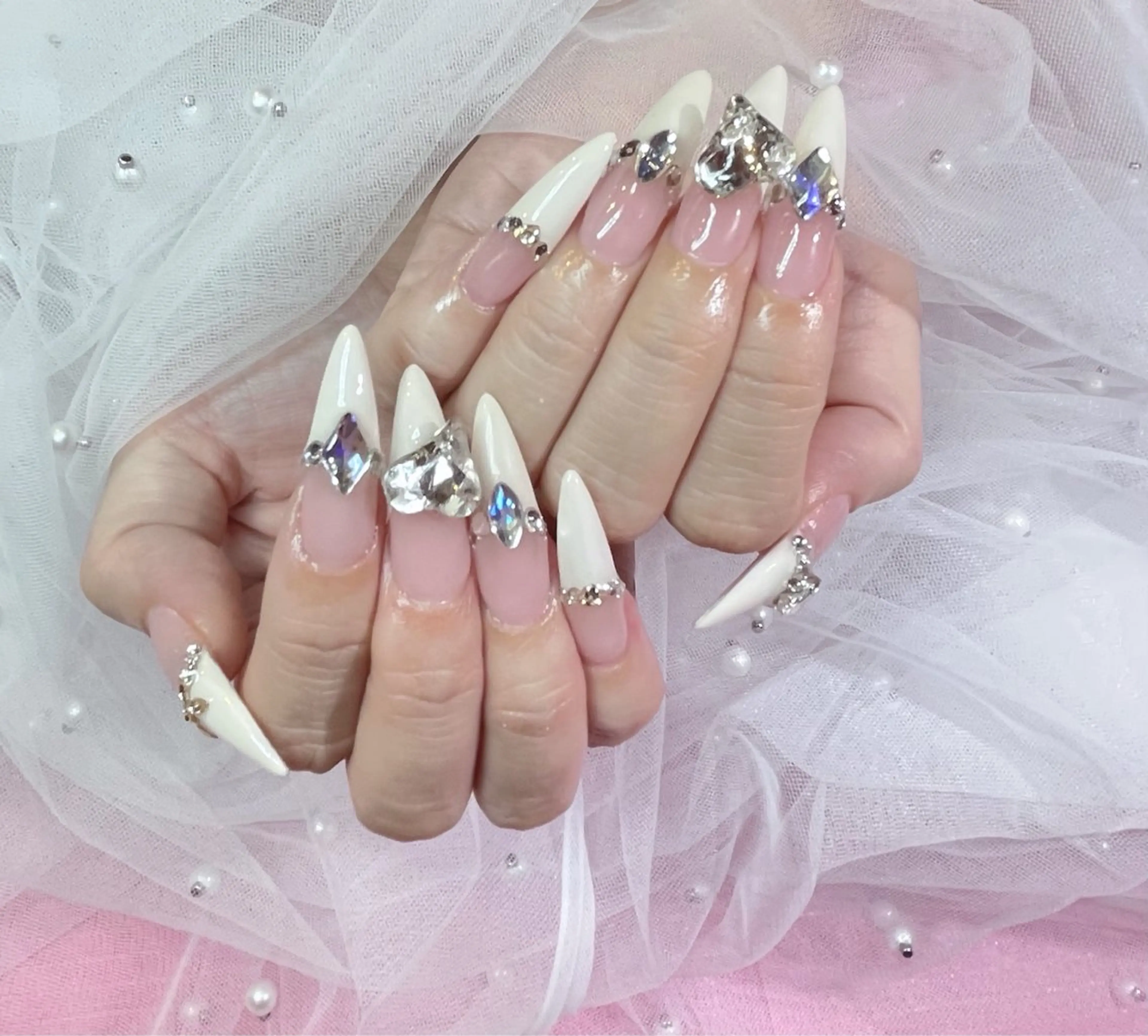 ネイル ハンドネイル ピンキー 池田公園店のネイルデザイン