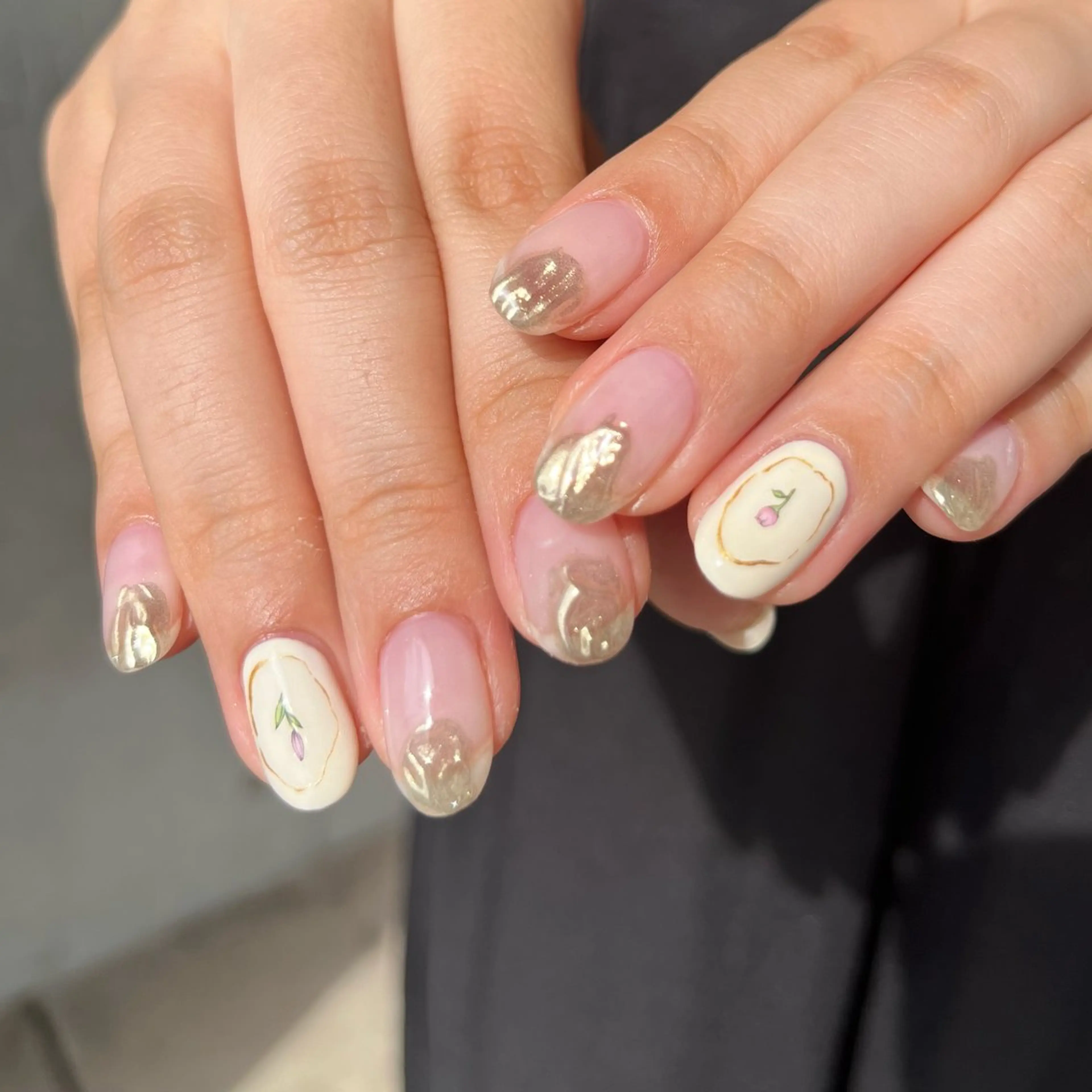 ネイル アートネイル フットネイル ジェルネイル 韓国ネイル マグネットネイル MARU NAIL natsukiのネイルデザイン