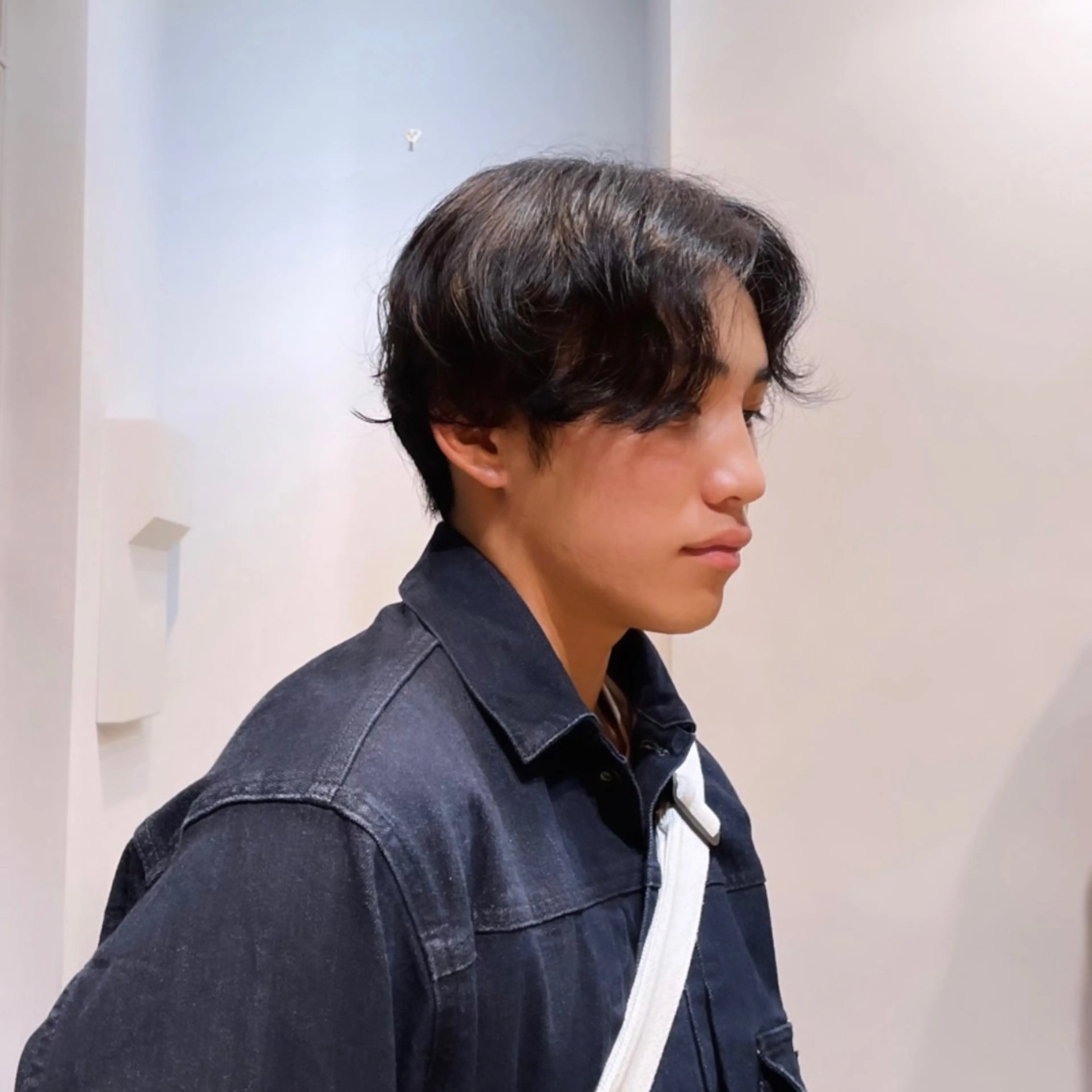 パーマ メンズ メンズブリーチ いまかわ ゆなのヘアスタイル