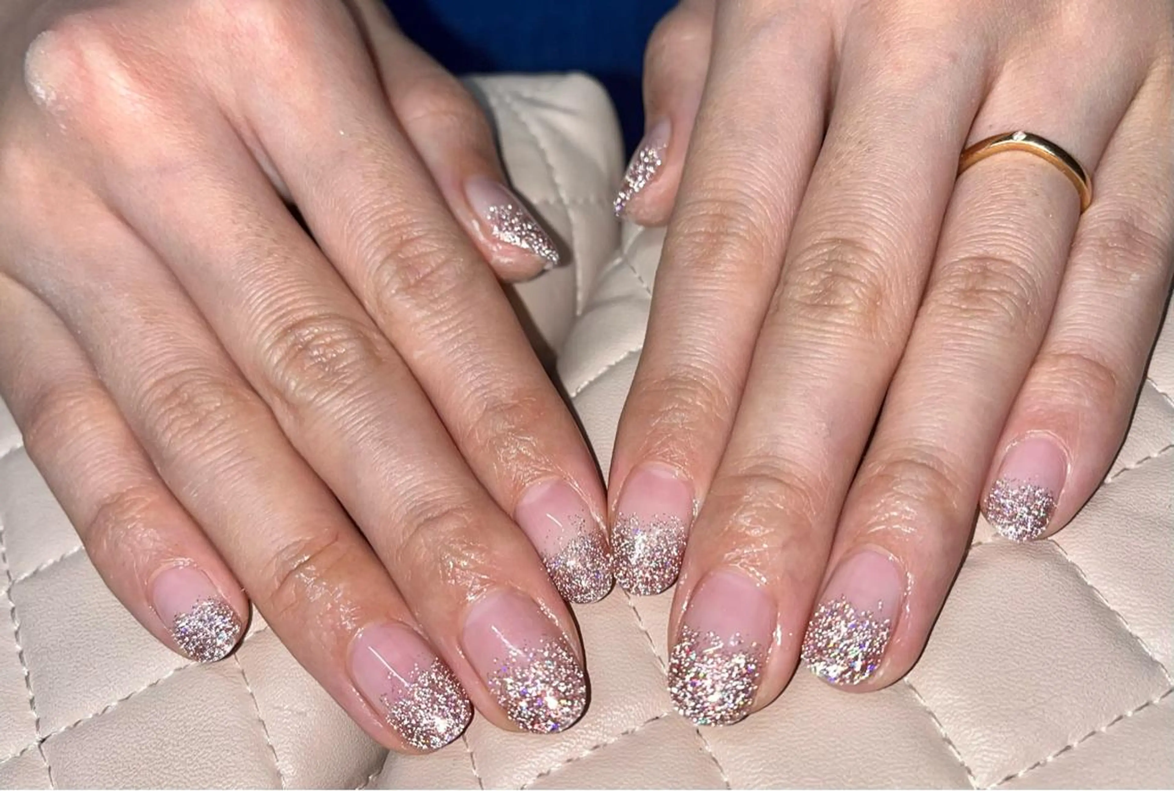 ネイル ハンドネイル goldgleams ちなのネイルデザイン