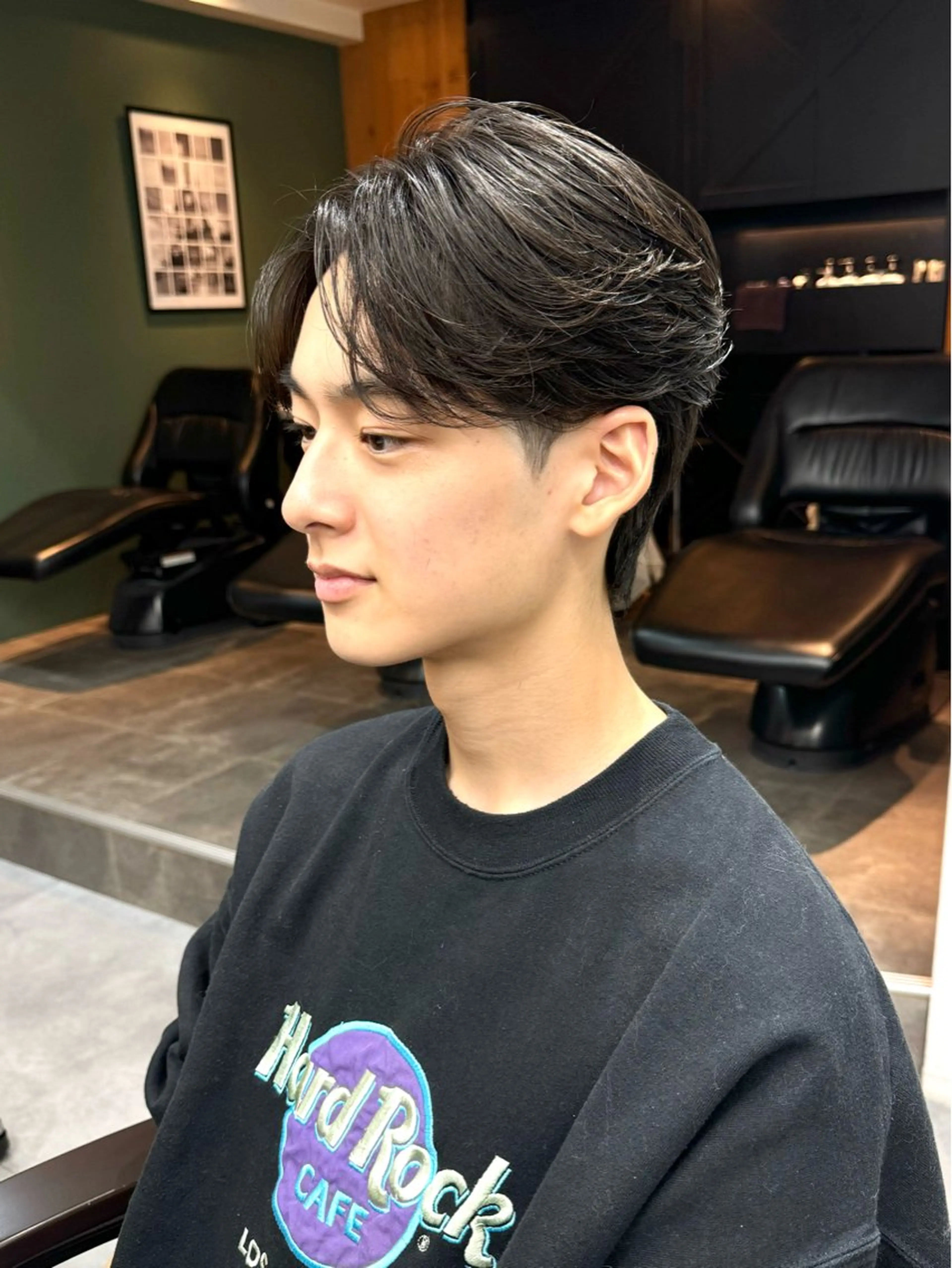 パーマ メンズ フェザーパーマ メンズパーマ ニュアンスパーマ カット パーマ トリートメント シャドウパーマ/ 波巻パーマYu-Kiのヘアスタイル