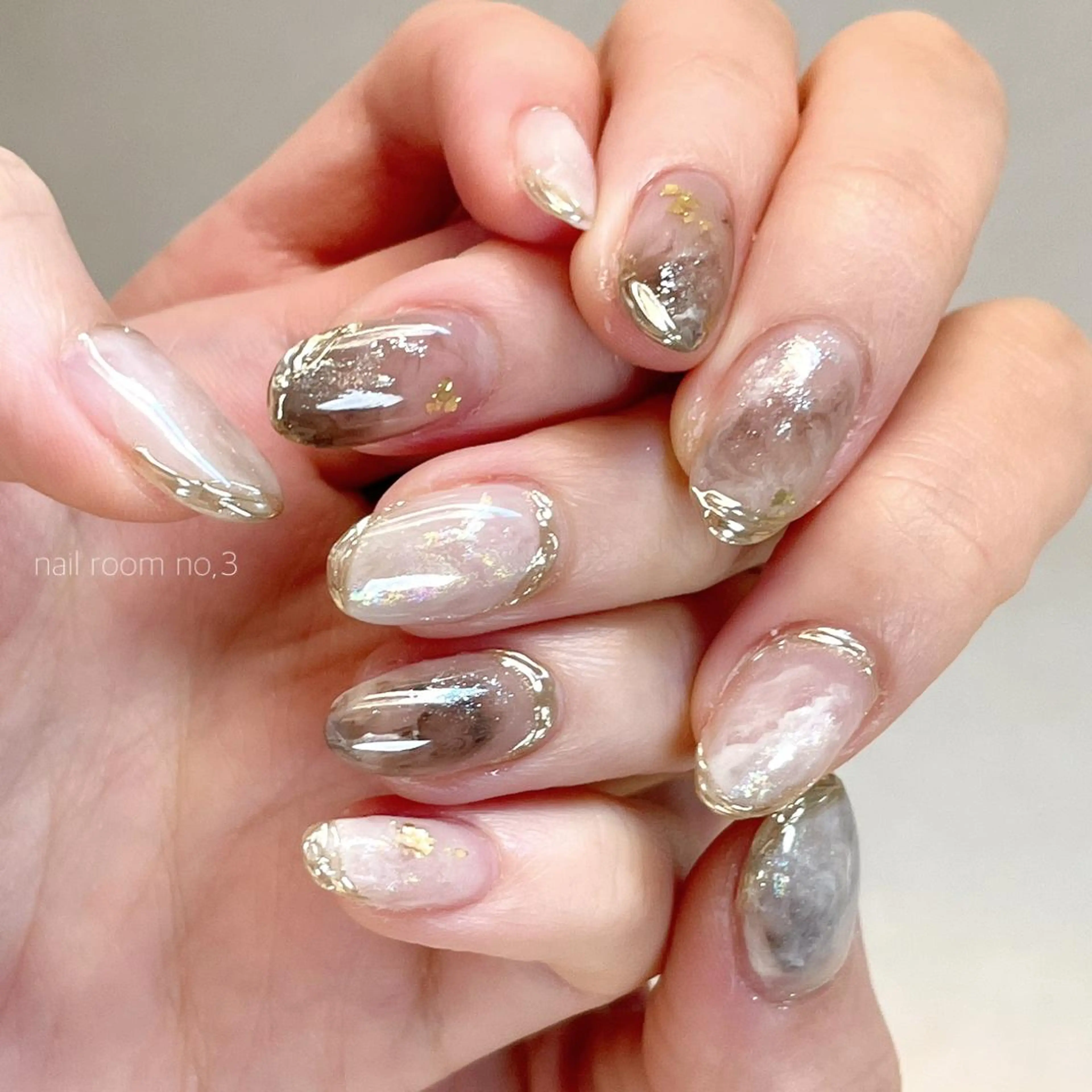 【1番人気🙌】ケア+お任せデザイン10本 オフ込み‼︎ ニュアンスや大理石など♪お持ち込みはこちらご選択下さい☺️の写真