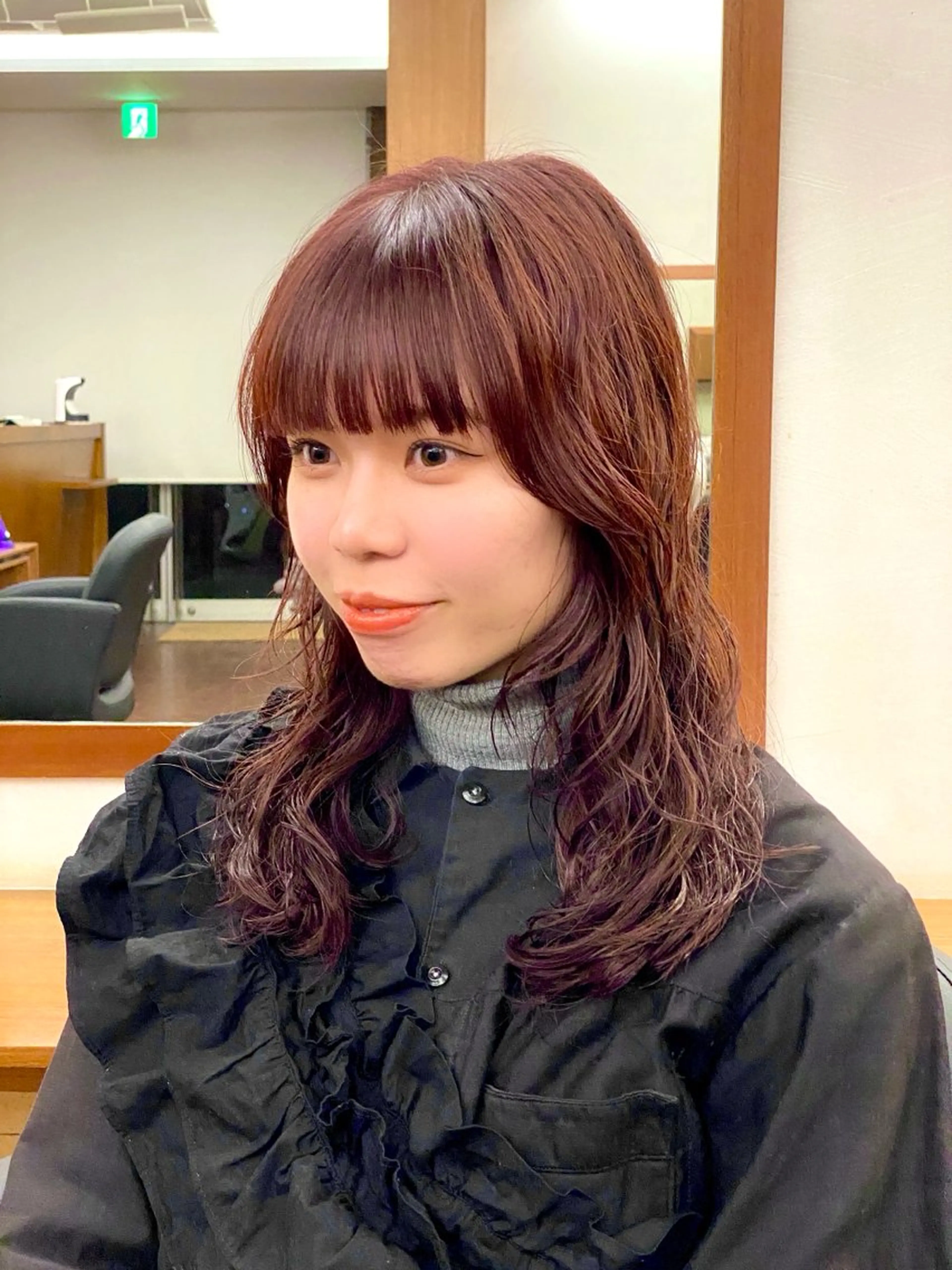 ミディアム パーマ カット パーマ トリートメント Paddle所属・似合わせレイヤー/ ニュアンスパーマ高倉のヘアスタイル