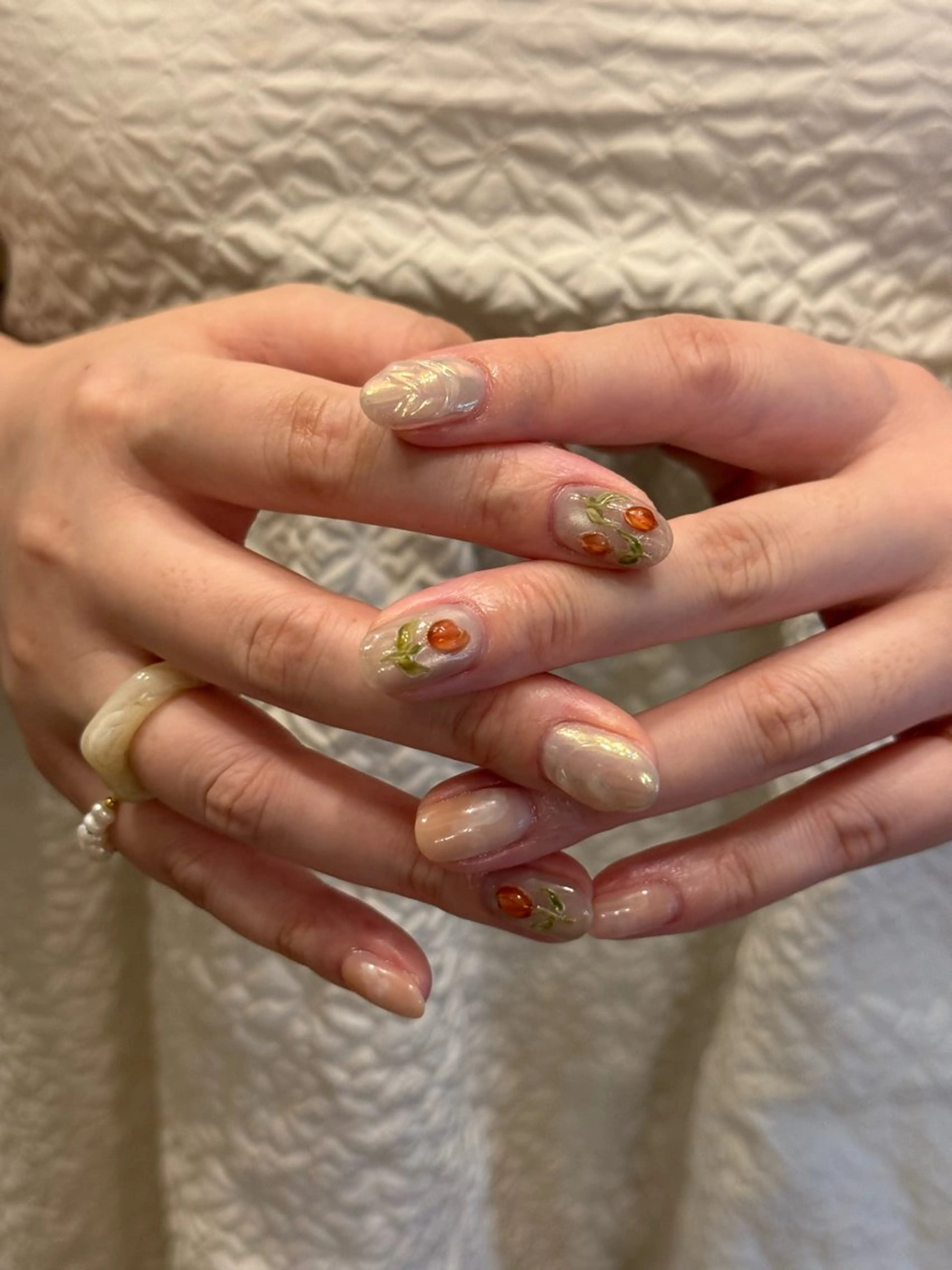 ネイル ぷっくりネイル ハンドネイル filonnail asukaのネイルデザイン