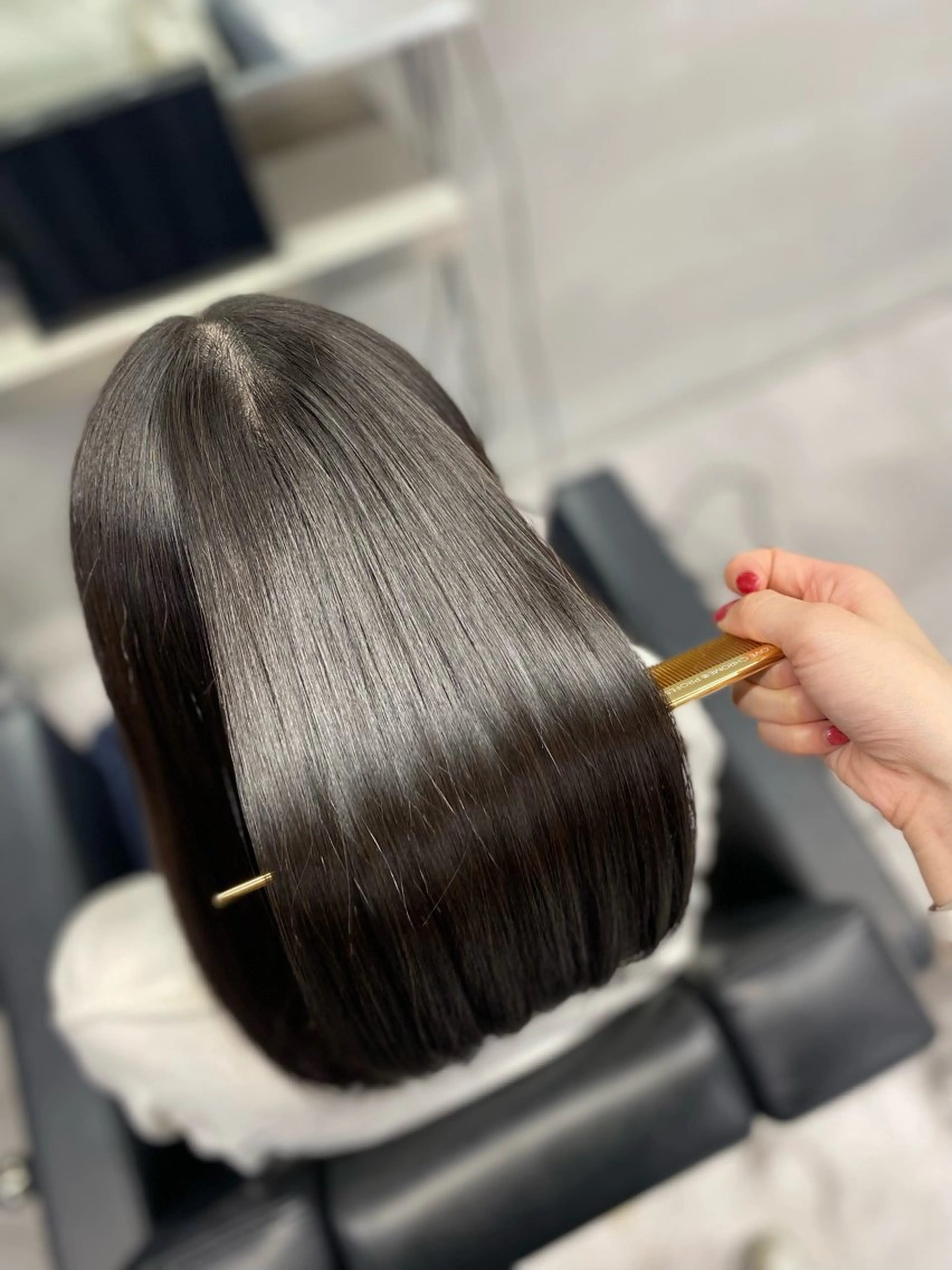 ミディアム トリートメント 艶髪/縮毛矯正 🫧辻野海羽のヘアスタイル