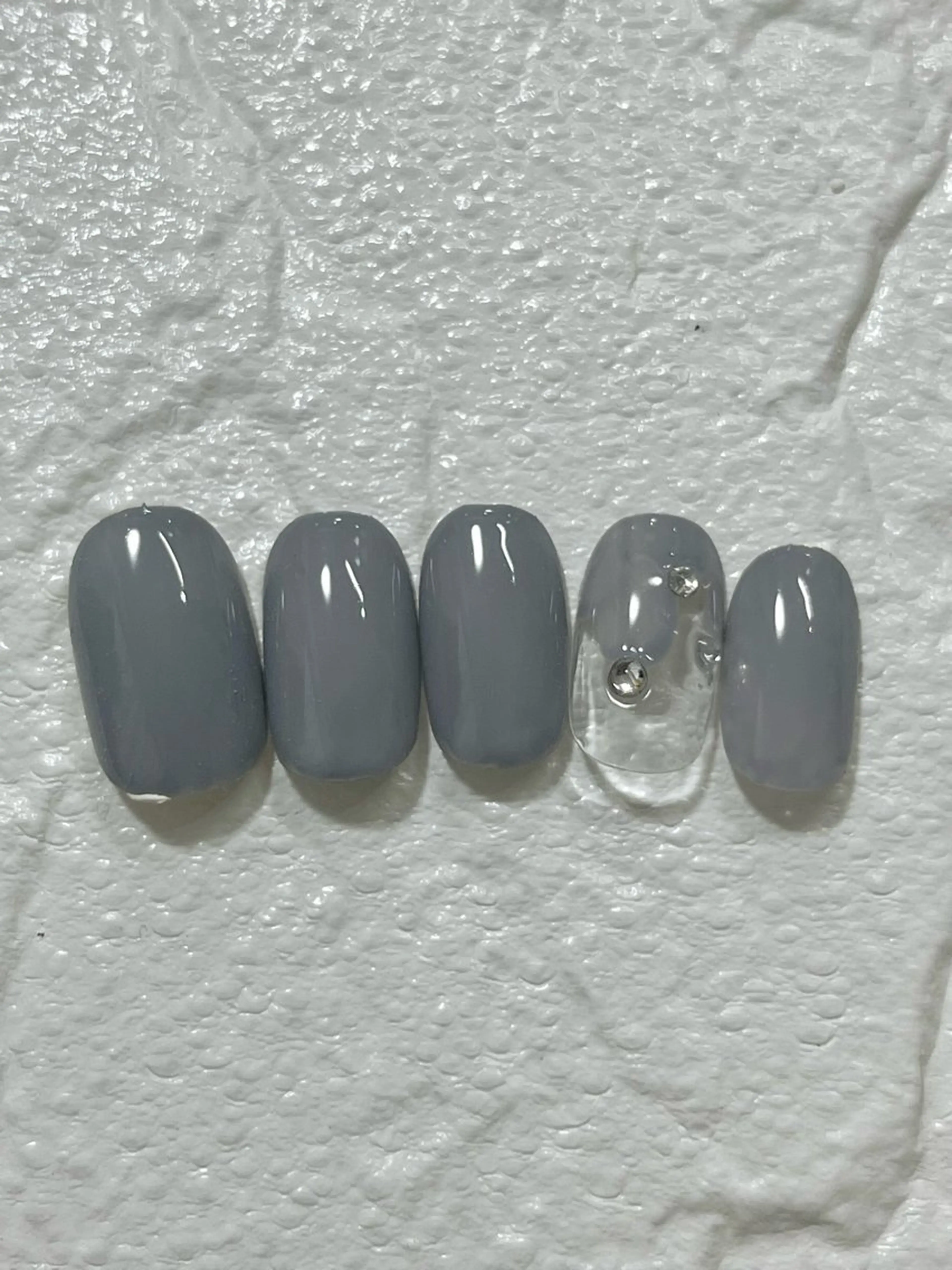 ネイル アートネイル シンプルネイル Chamuel 三輪のネイルデザイン