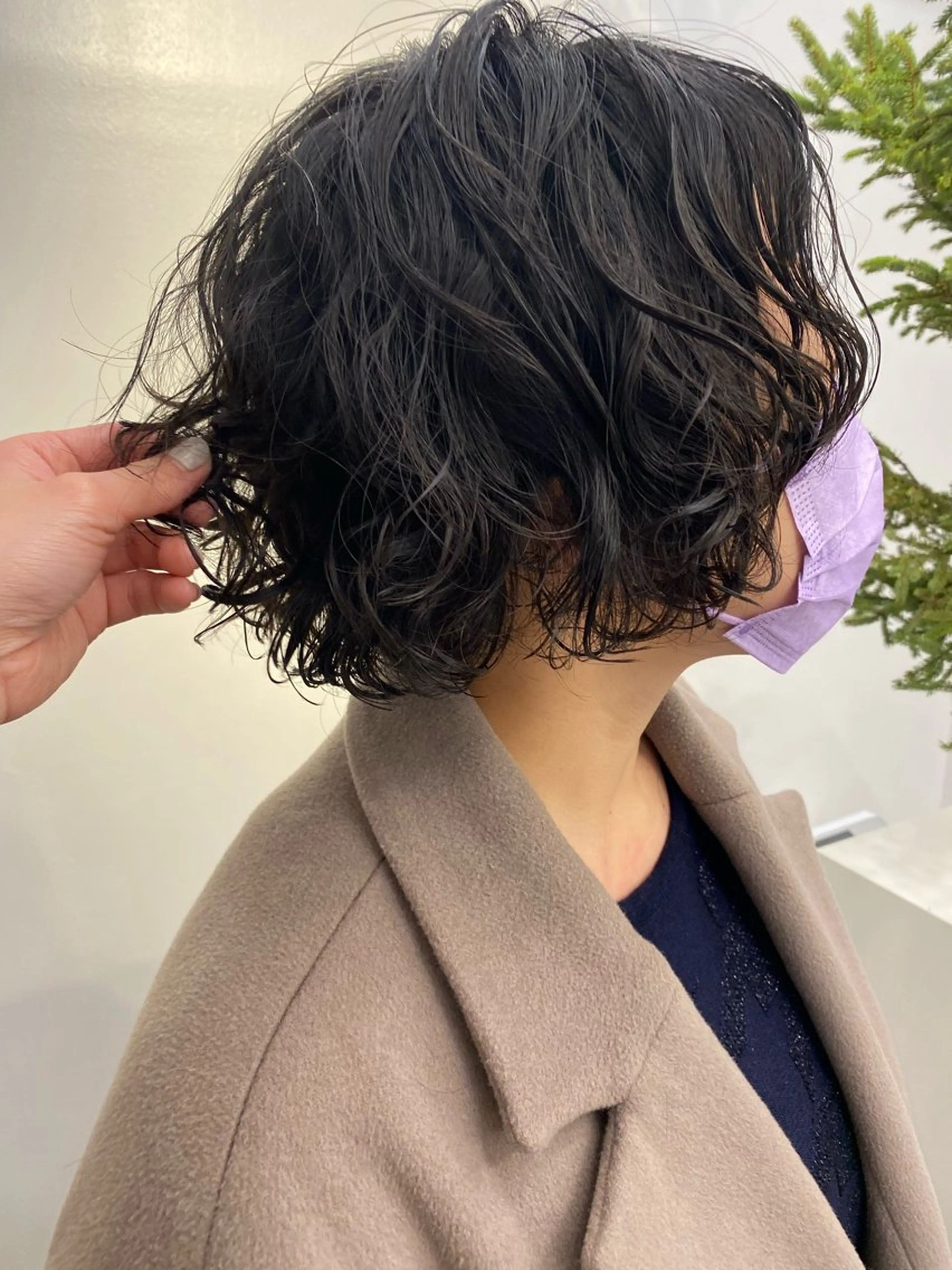ショート パーマ カット パーマ 松本 茜のヘアスタイル