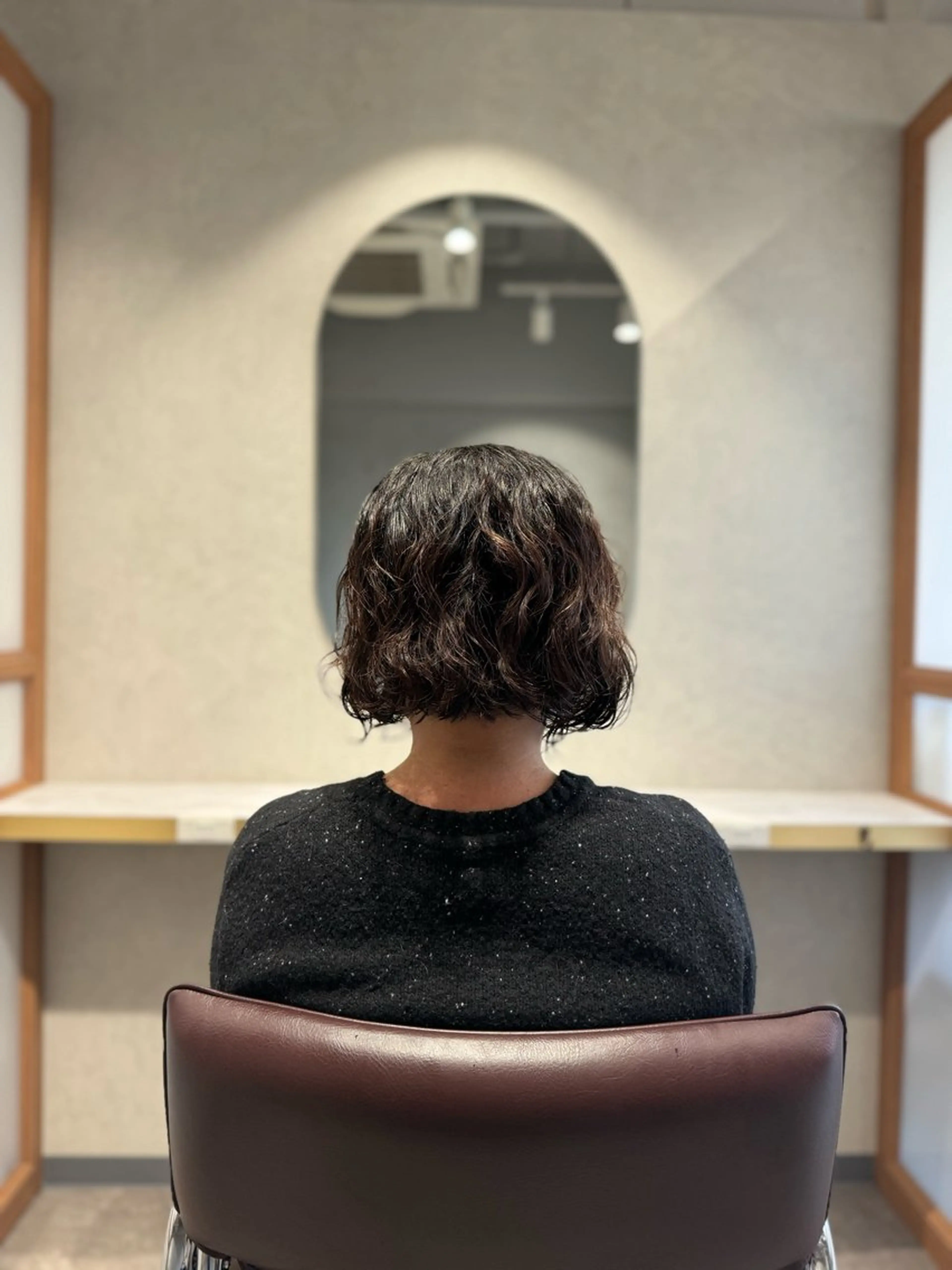 ショート カット くせ毛カット終着点 カワサキトオル溝の口のヘアスタイル