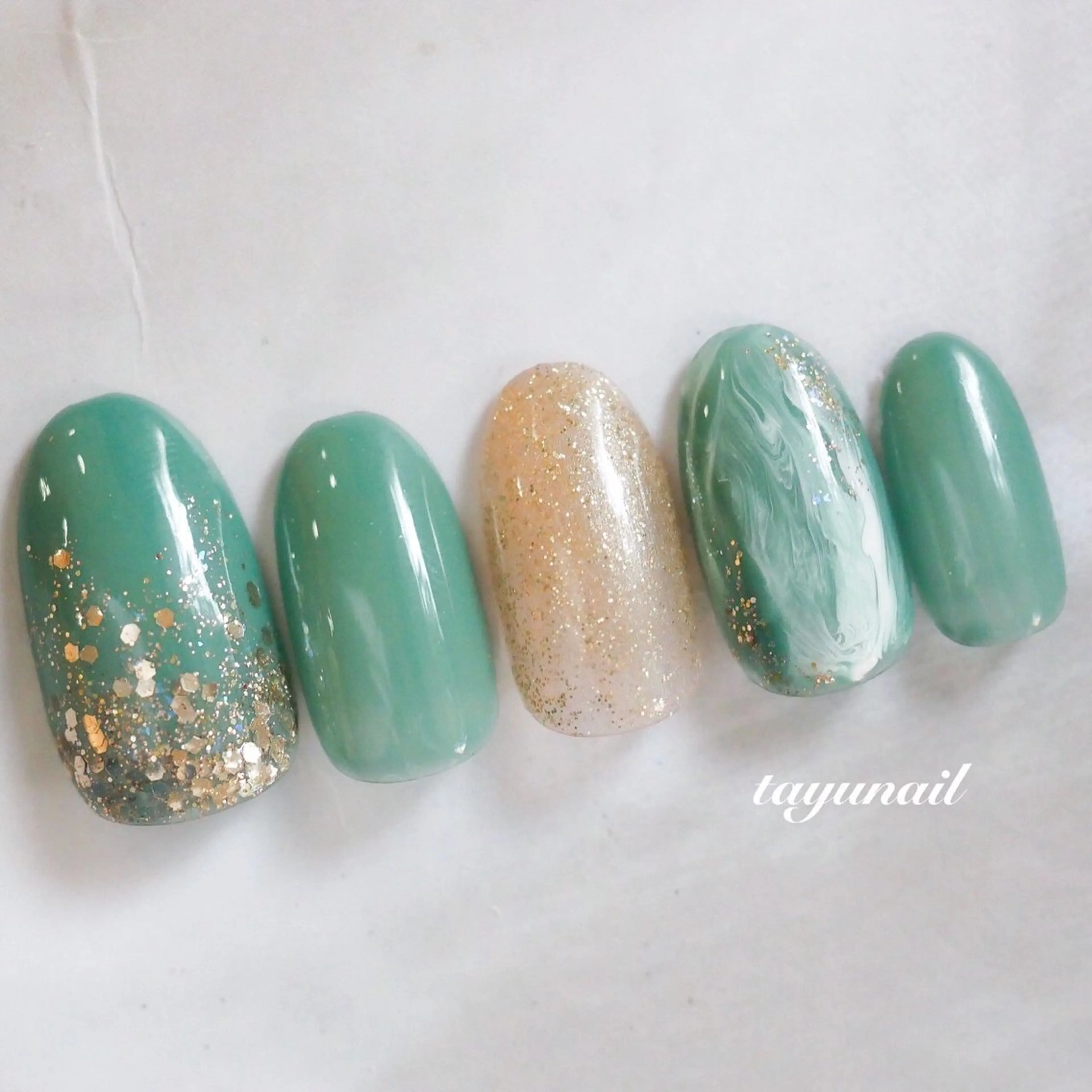 ネイル アートネイル ジェルネイル パラジェル ネイルサロン・ネイルスクール たゆnail所属・ネイルサロン 【たゆnail】のネイルデザイン