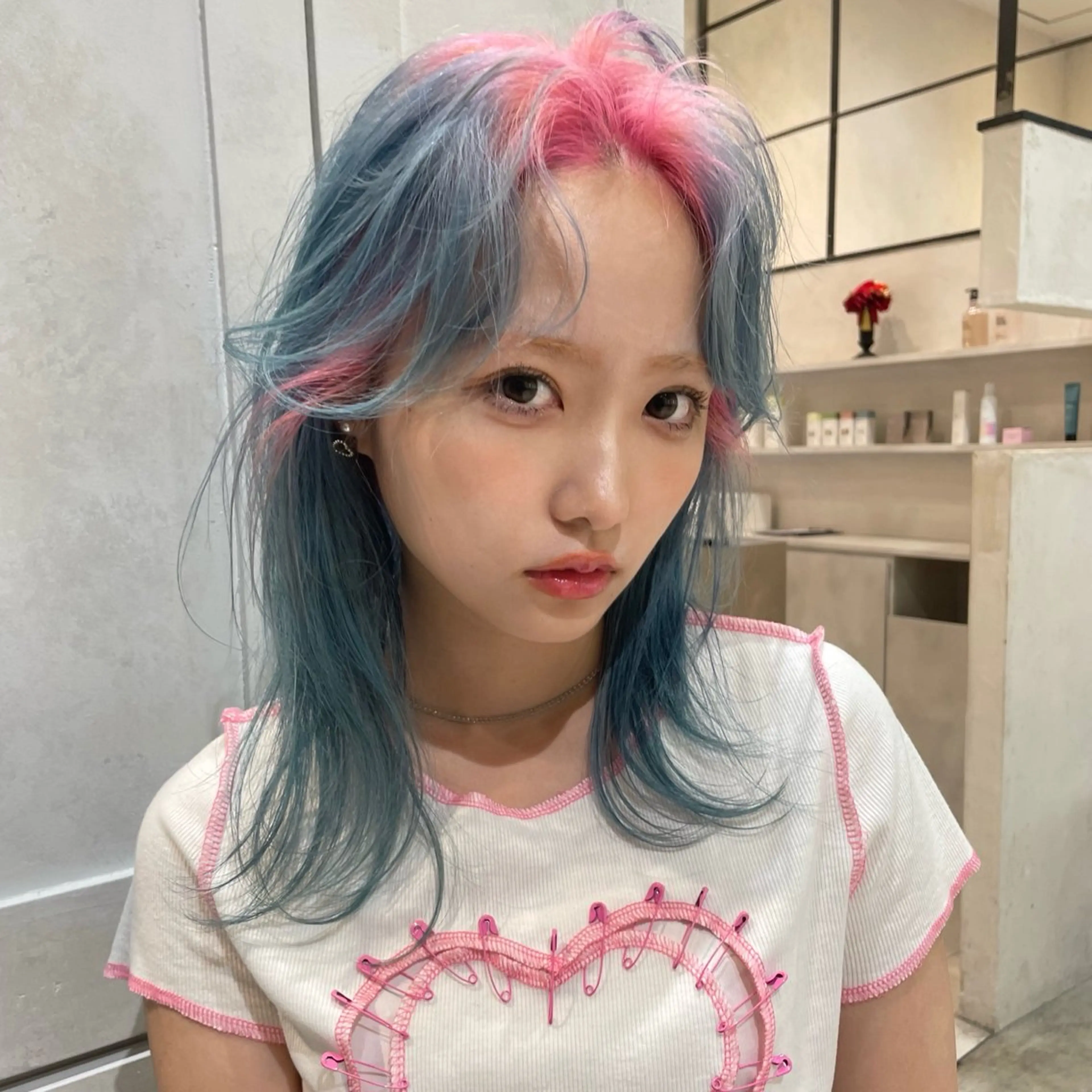 セミロング カラー ☆ AYA/DEANのヘアスタイル