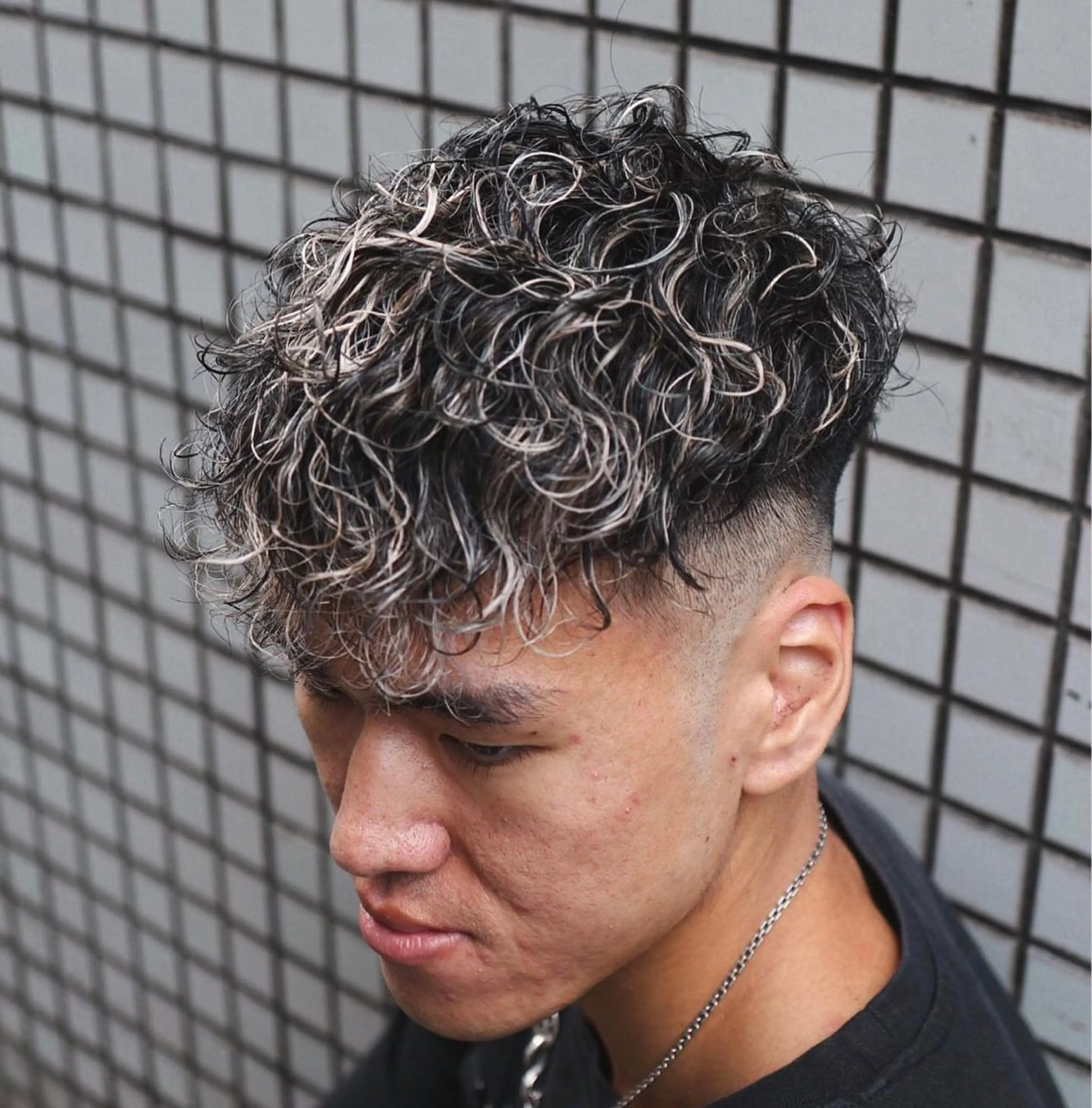 ショート カラー パーマ メンズ 💈men's💈 satoru中目黒のヘアスタイル