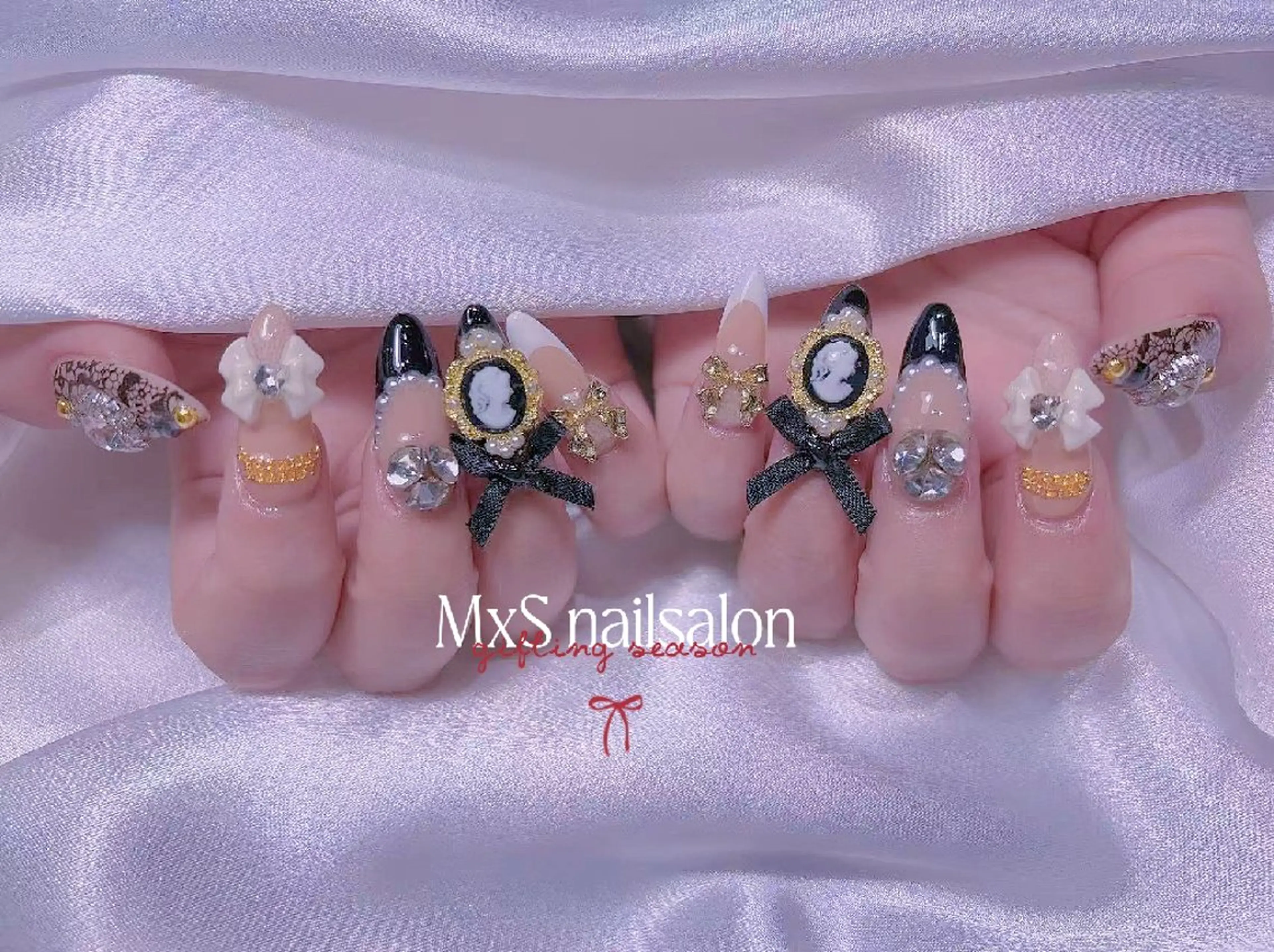 ネイル ハンドネイル ハンドケア MxS リィリィのネイルデザイン