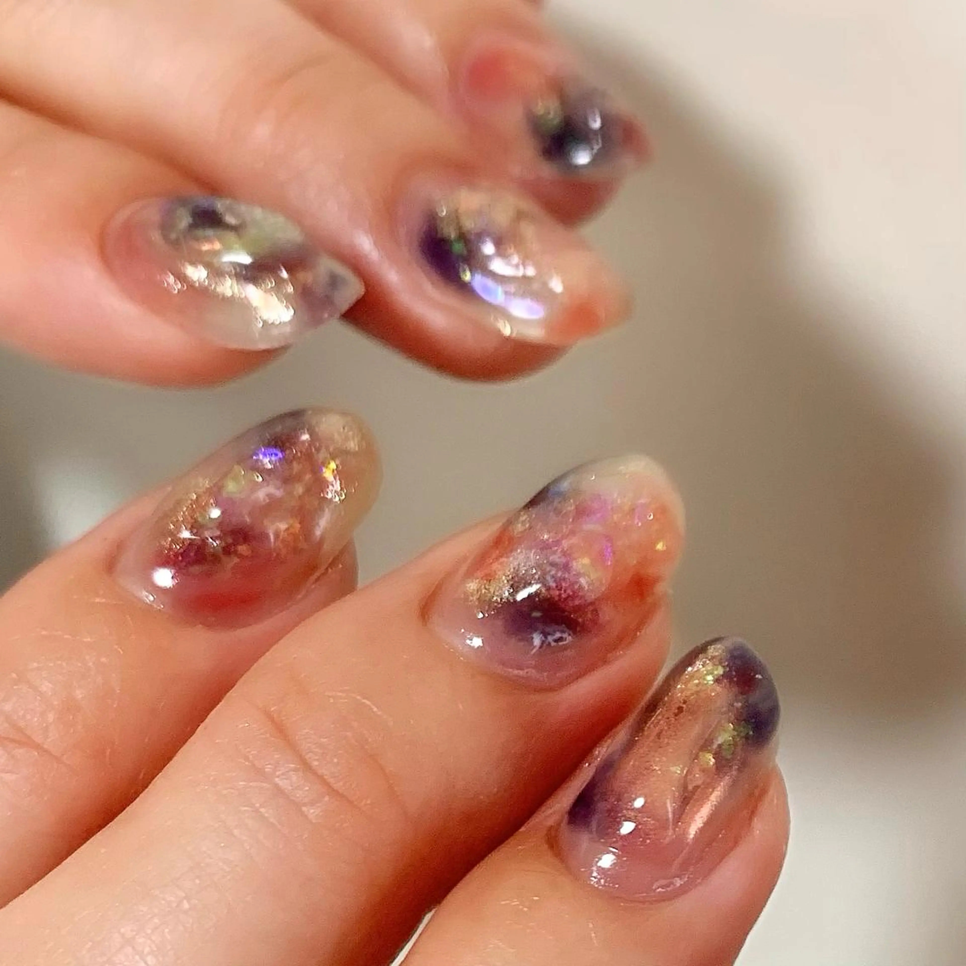 ネイル ニュアンスネイル T Kのネイルデザイン