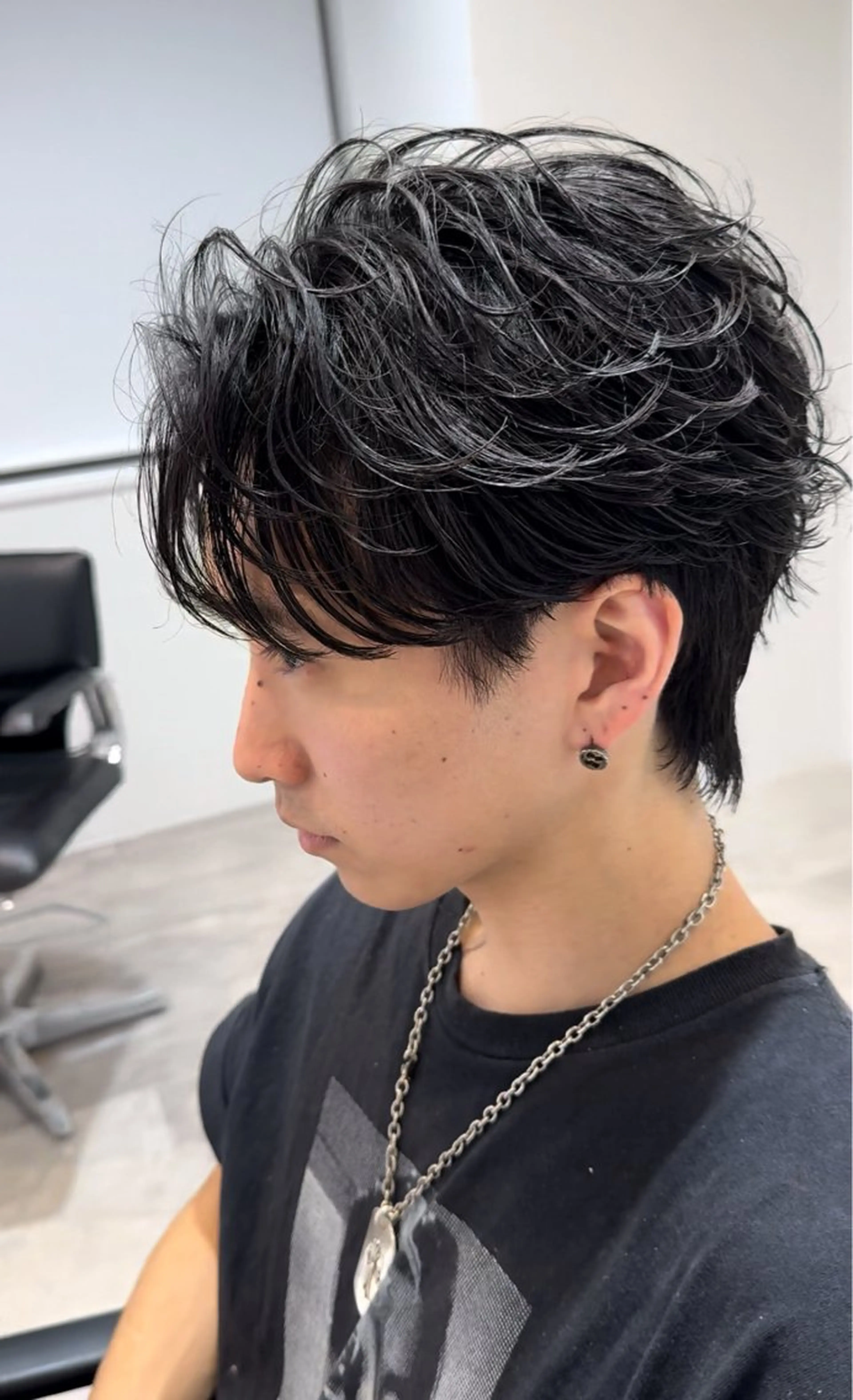 メンズ カット パーマ fifth渋谷所属・fifth春山 凜乃介のヘアスタイル