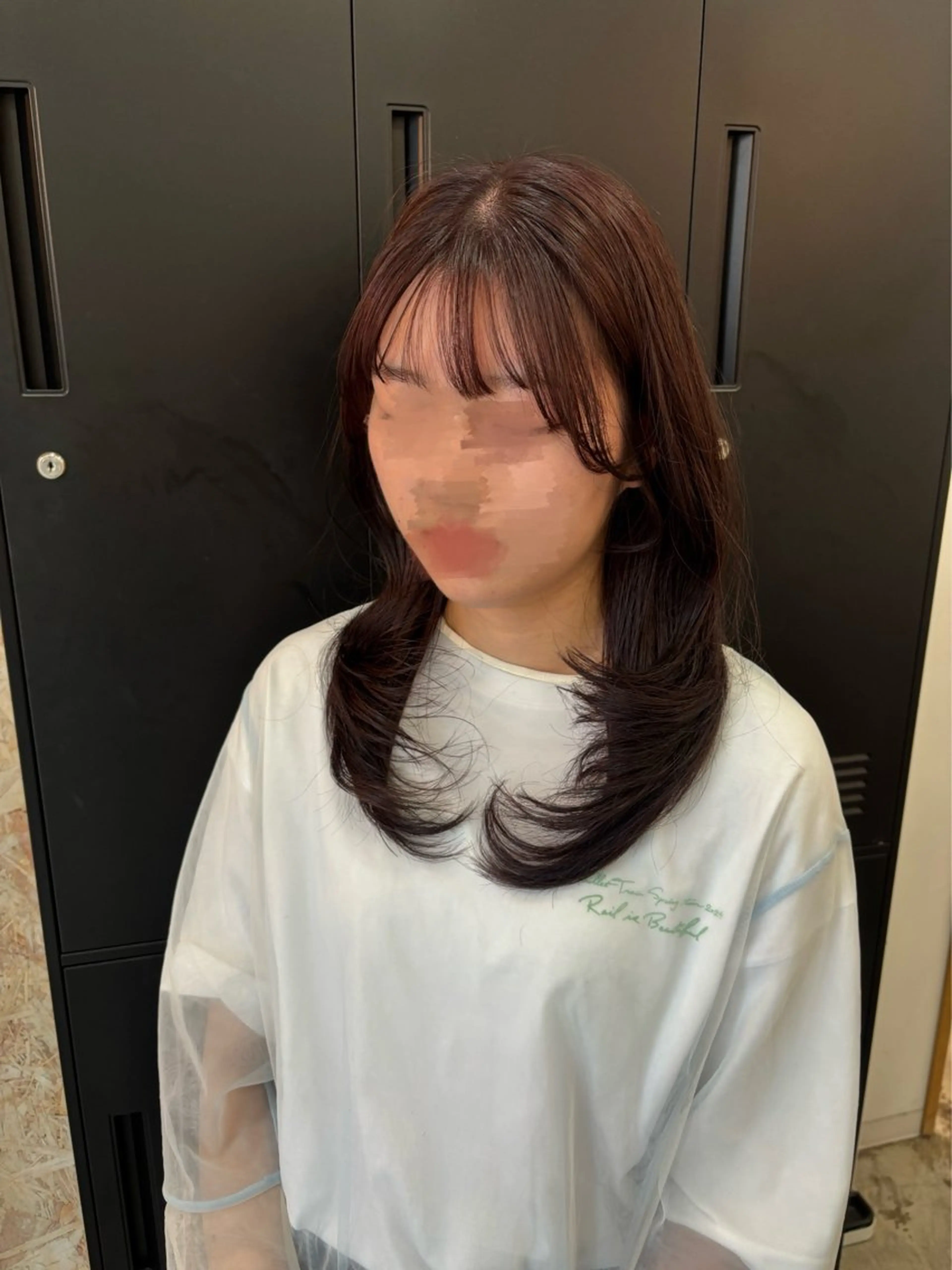 セミロング カラー カット ヘアカラー トリートメント MYRTLE Mifūのヘアスタイル