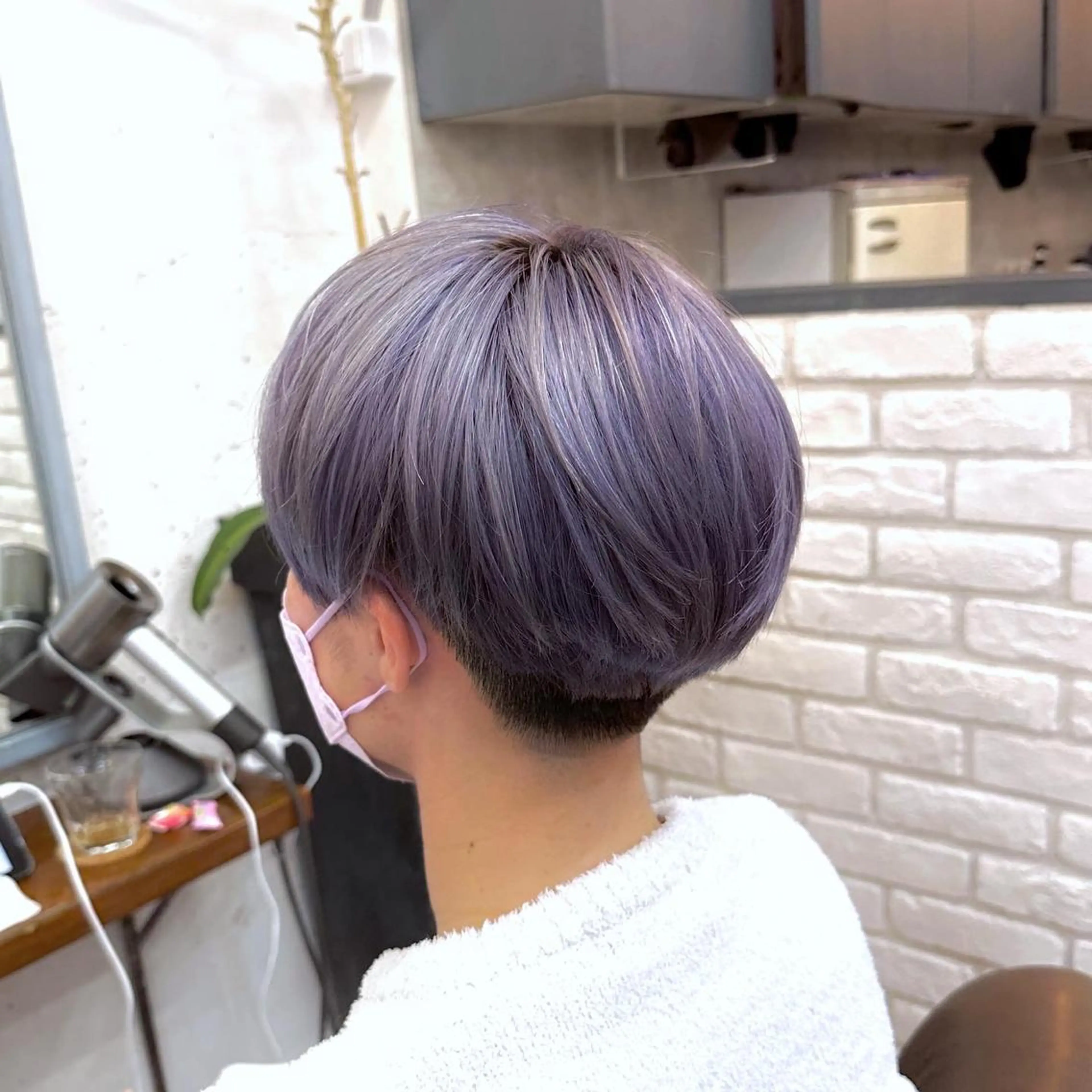 ショート カラー 池袋メンズ パーマ本多のヘアスタイル